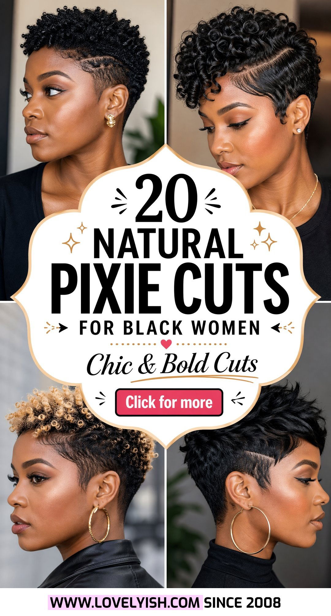 20 Natural Pixie Cut for Black Women Chic and Bold Ideas - 20 Natural Pixie Cut for Black Women: Chic & Bold Ideas