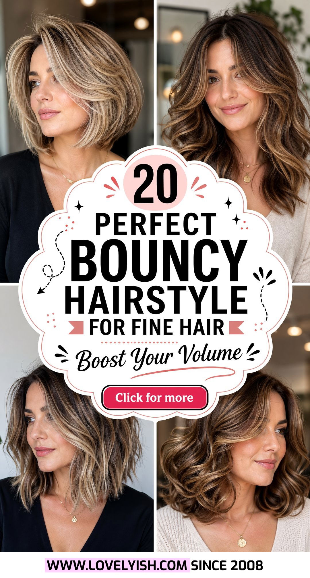20 Perfect Bouncy Hairstyle for Fine Hair Women to Try Now - 20 Perfect Bouncy Hairstyle for Fine Hair Women to Try Now