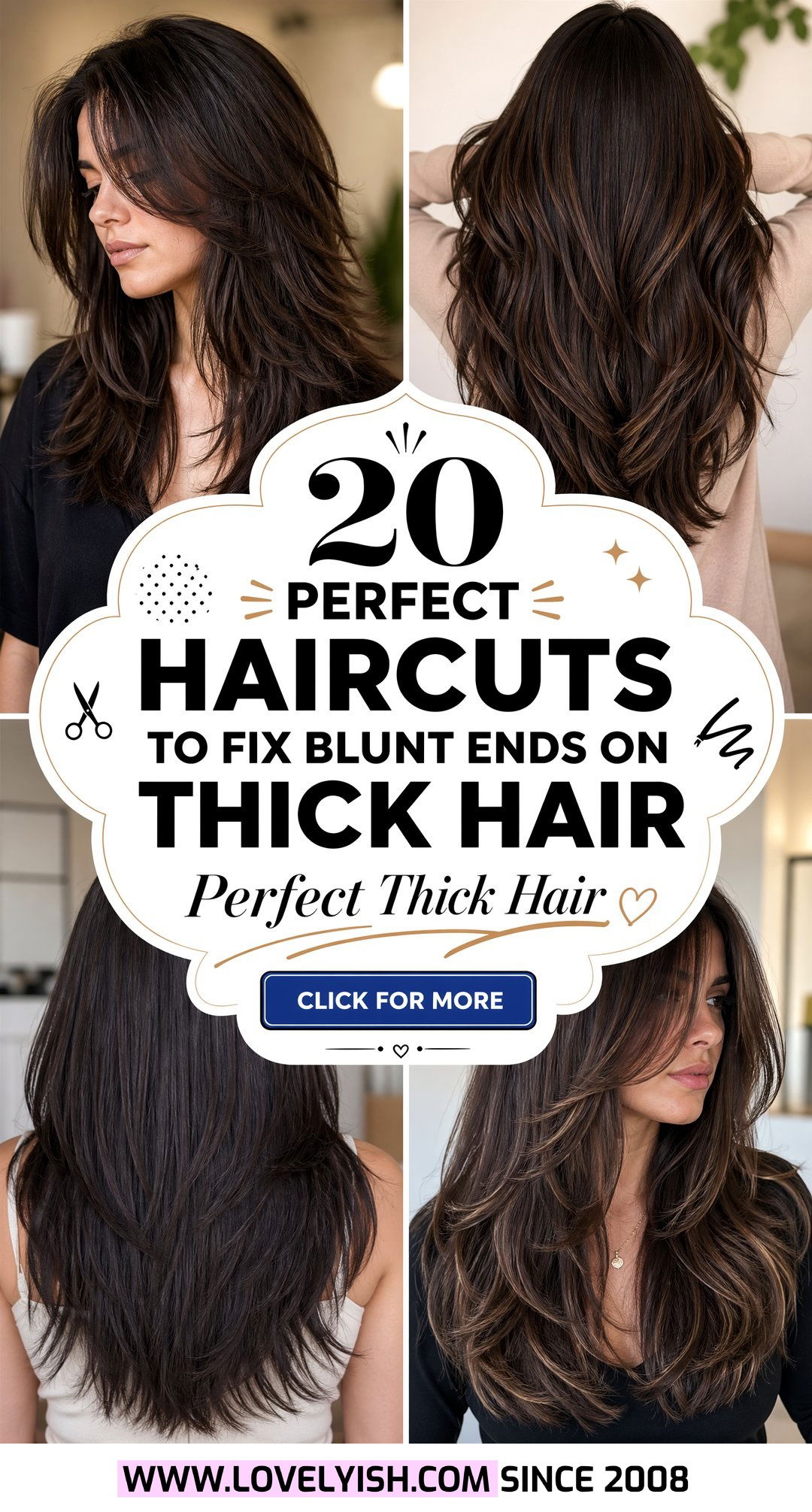 20 Perfect Haircut to Fix Blunt Ends on Thick Hair Ideas - 20 Perfect Haircut to Fix Blunt Ends on Thick Hair Ideas