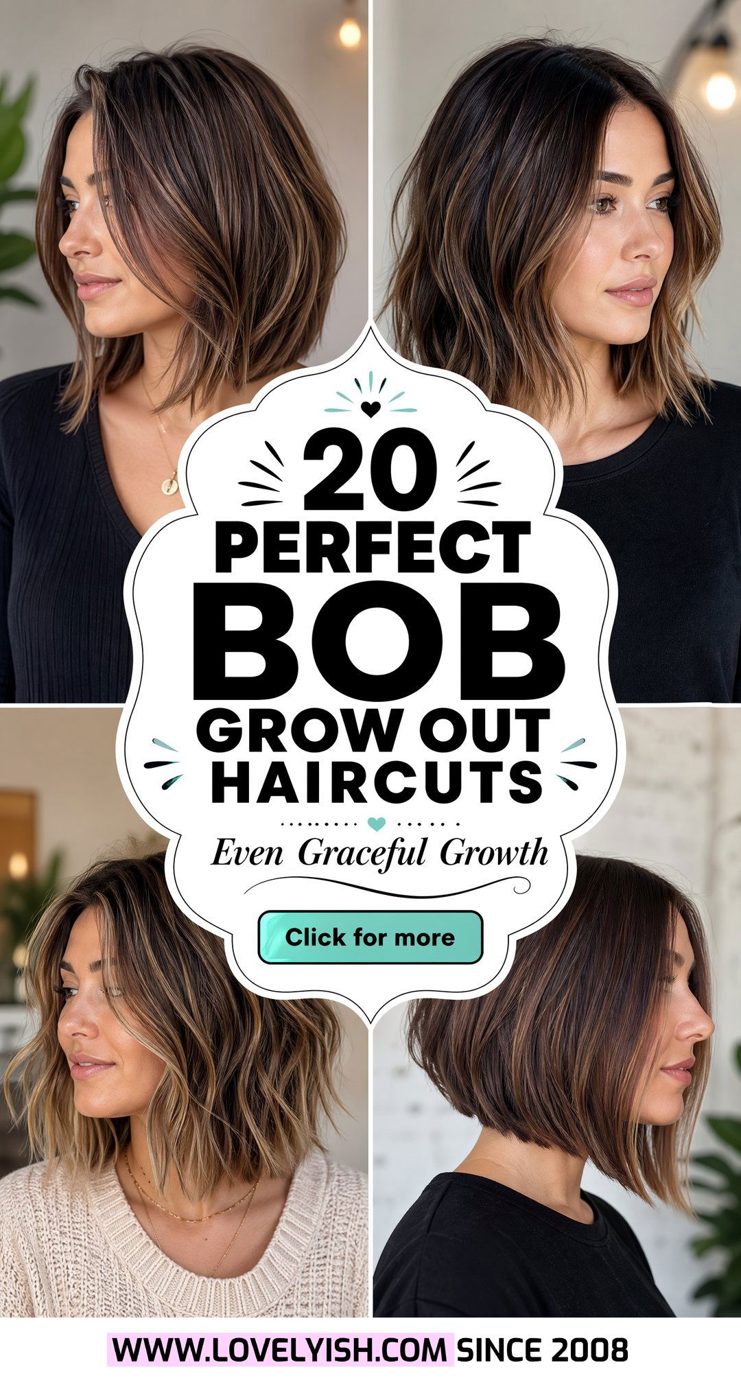 20 Perfect Haircut to Grow Out Bob Evenly and Gracefully - 20 Perfect Haircut to Grow Out Bob Evenly and Gracefully