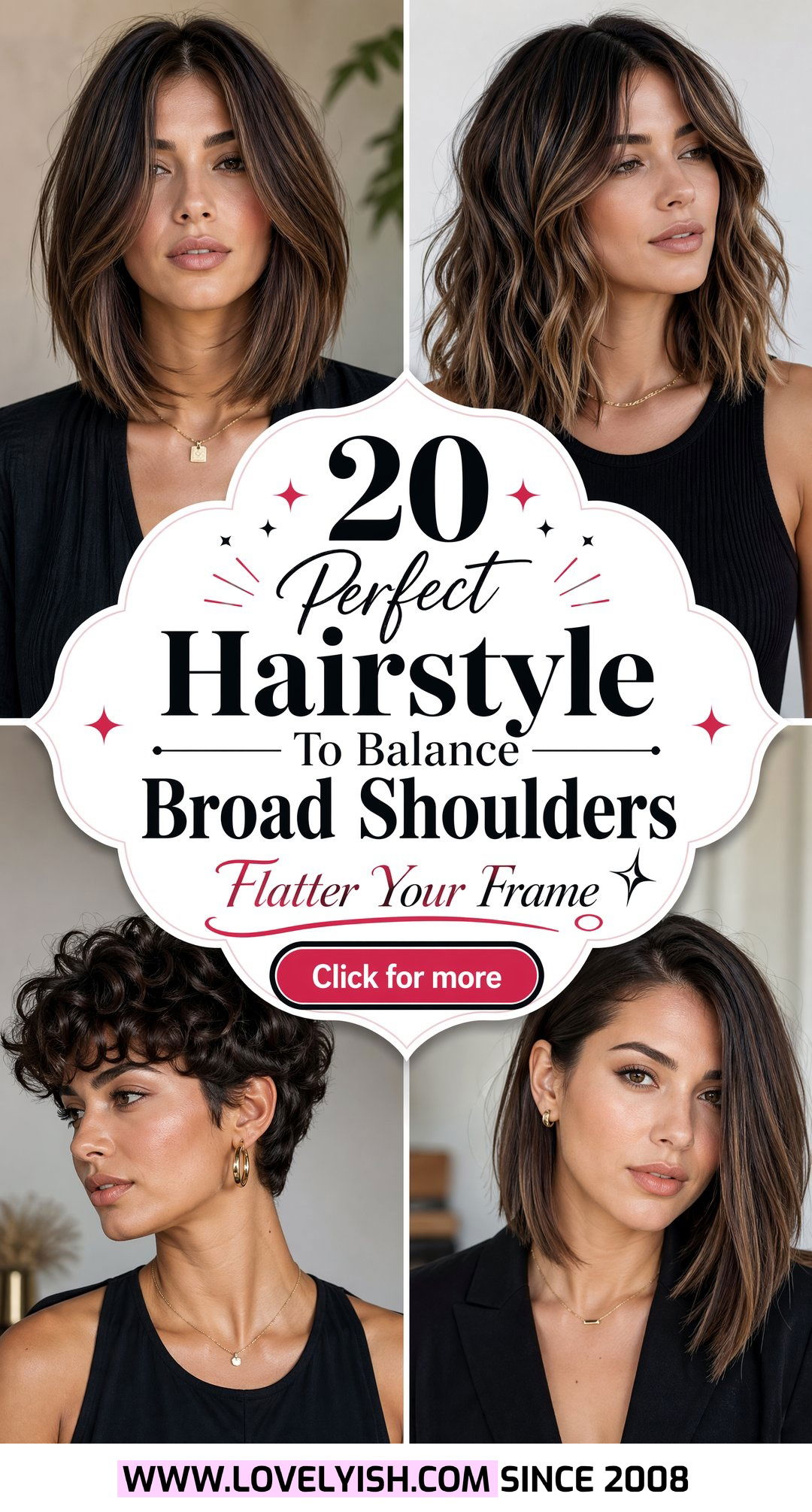 20 Perfect Hairstyle To Balance Broad Shoulders Women Adore - 20 Perfect Hairstyle To Balance Broad Shoulders Women Adore