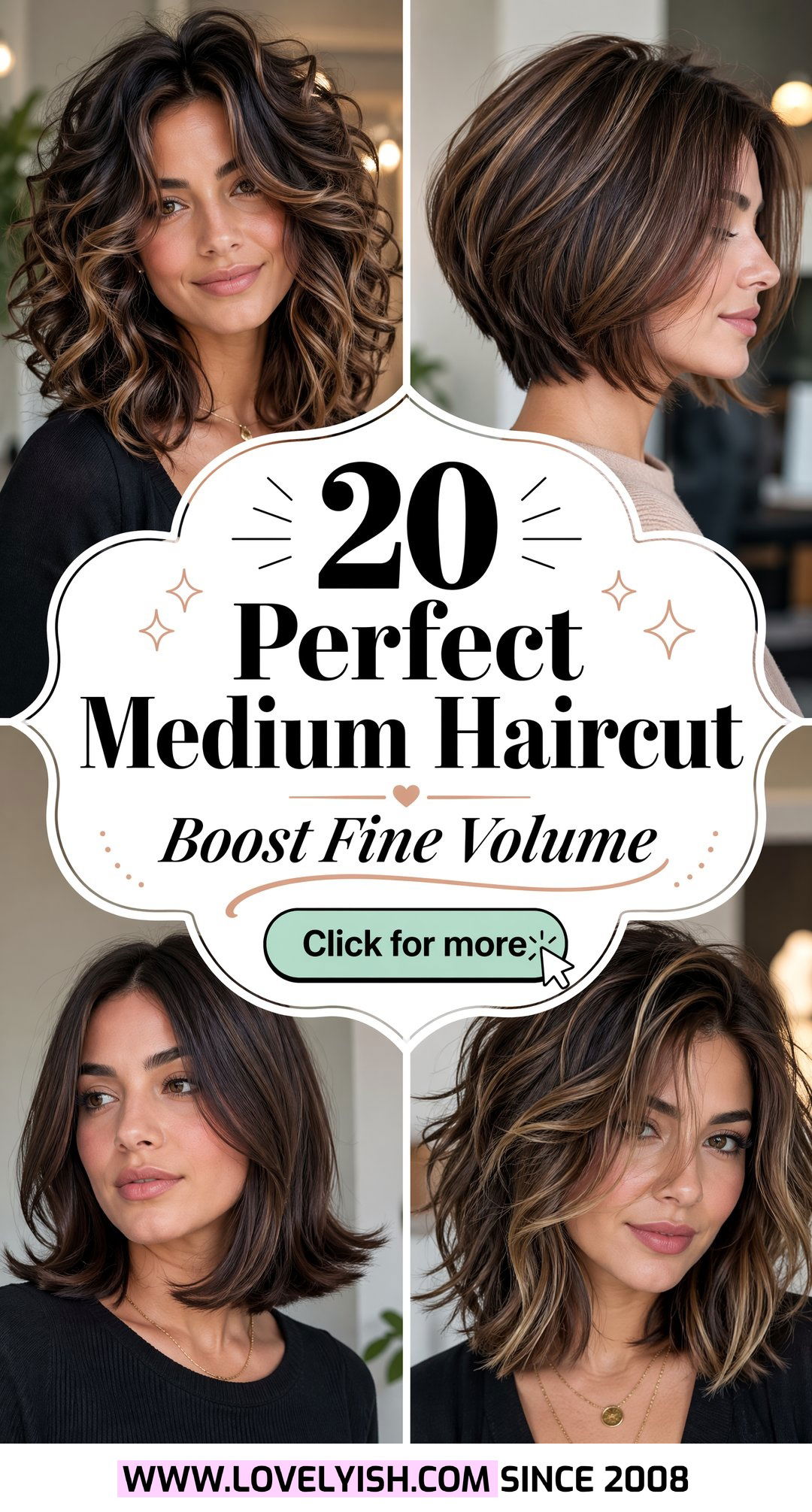 20 Perfect Medium Haircut to Add Volume to Fine Hair Looks - 20 Perfect Medium Haircut to Add Volume to Fine Hair Looks