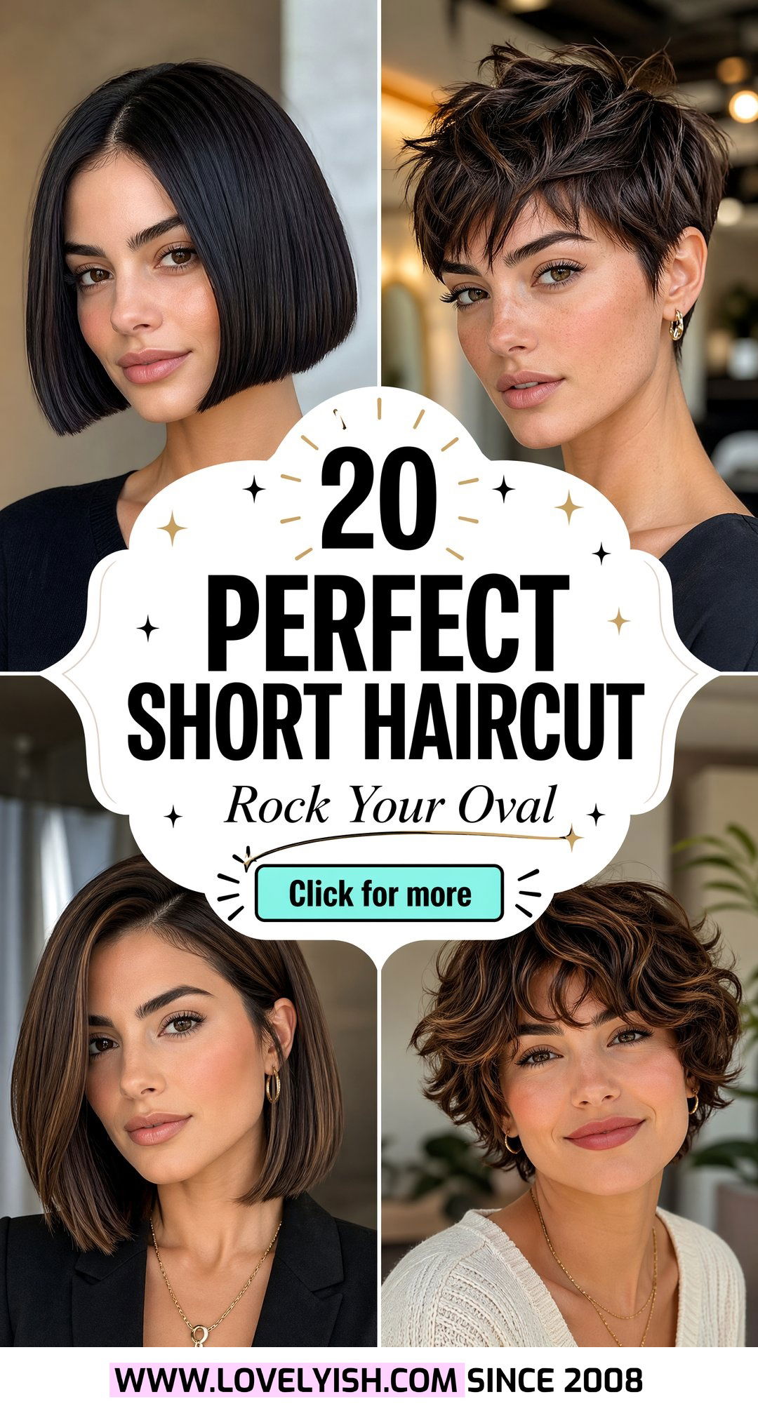 20 Perfect Short Haircut for Oval Face Women to Rock Now - 20 Perfect Short Haircut for Oval Face Women to Rock Now