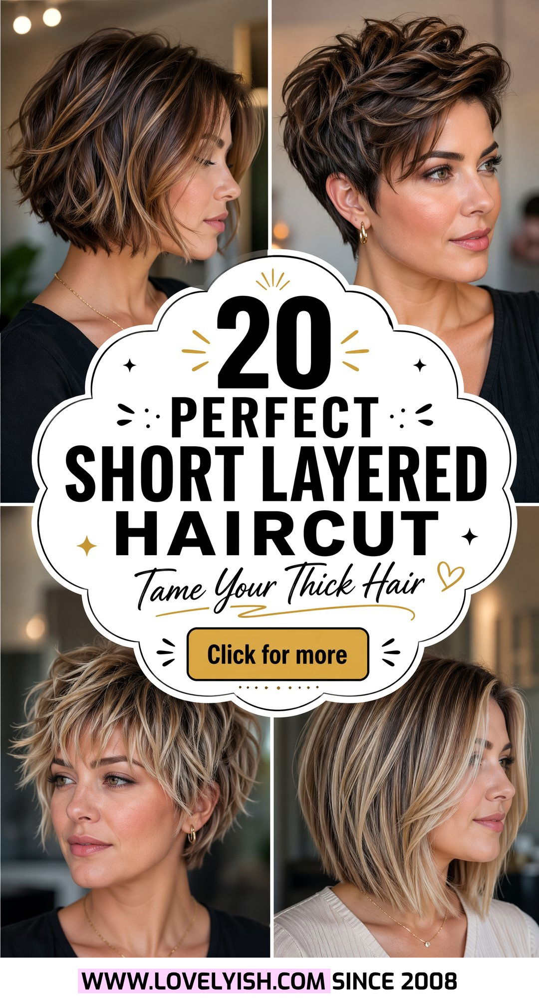 20 Perfect Short Layered Haircut for Thick Coarse Hair - 20 Perfect Short Layered Haircut for Thick Coarse Hair
