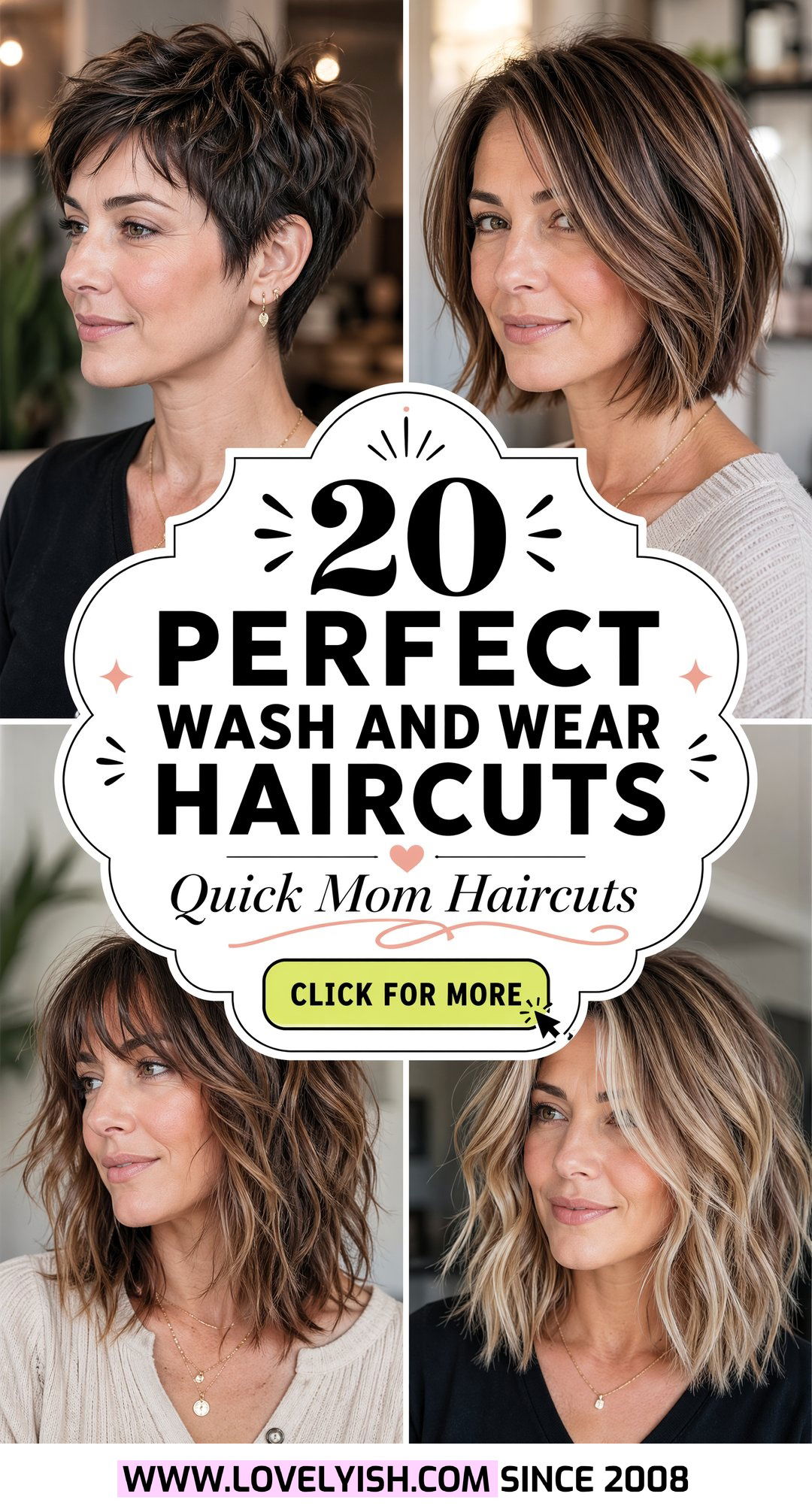 20 Perfect Wash and Wear Haircut Ideas for Busy Moms Today - 20 Perfect Wash and Wear Haircut Ideas for Busy Moms Today
