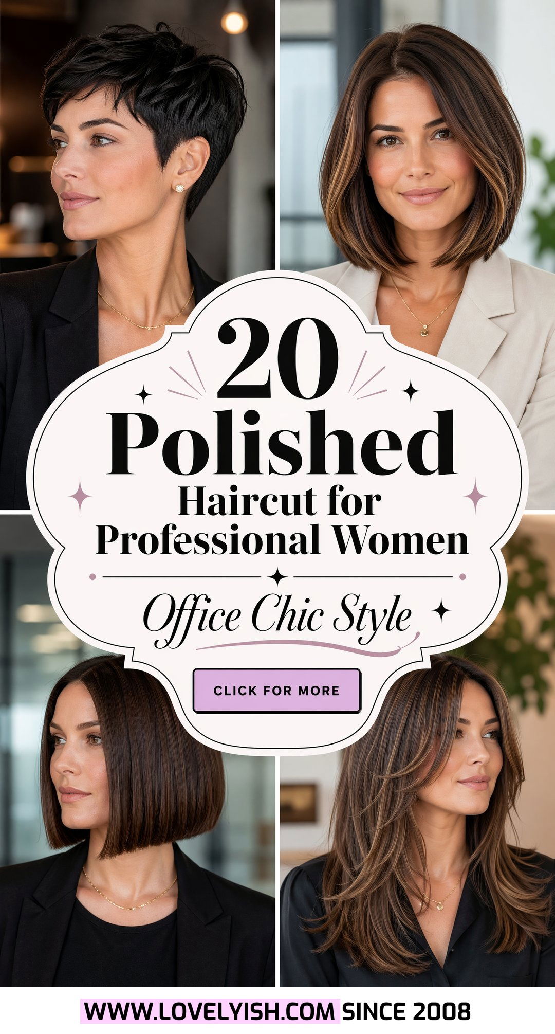 20 Polished Haircut for Professional Women to Slay at Work - 20 Polished Haircut for Professional Women to Slay at Work