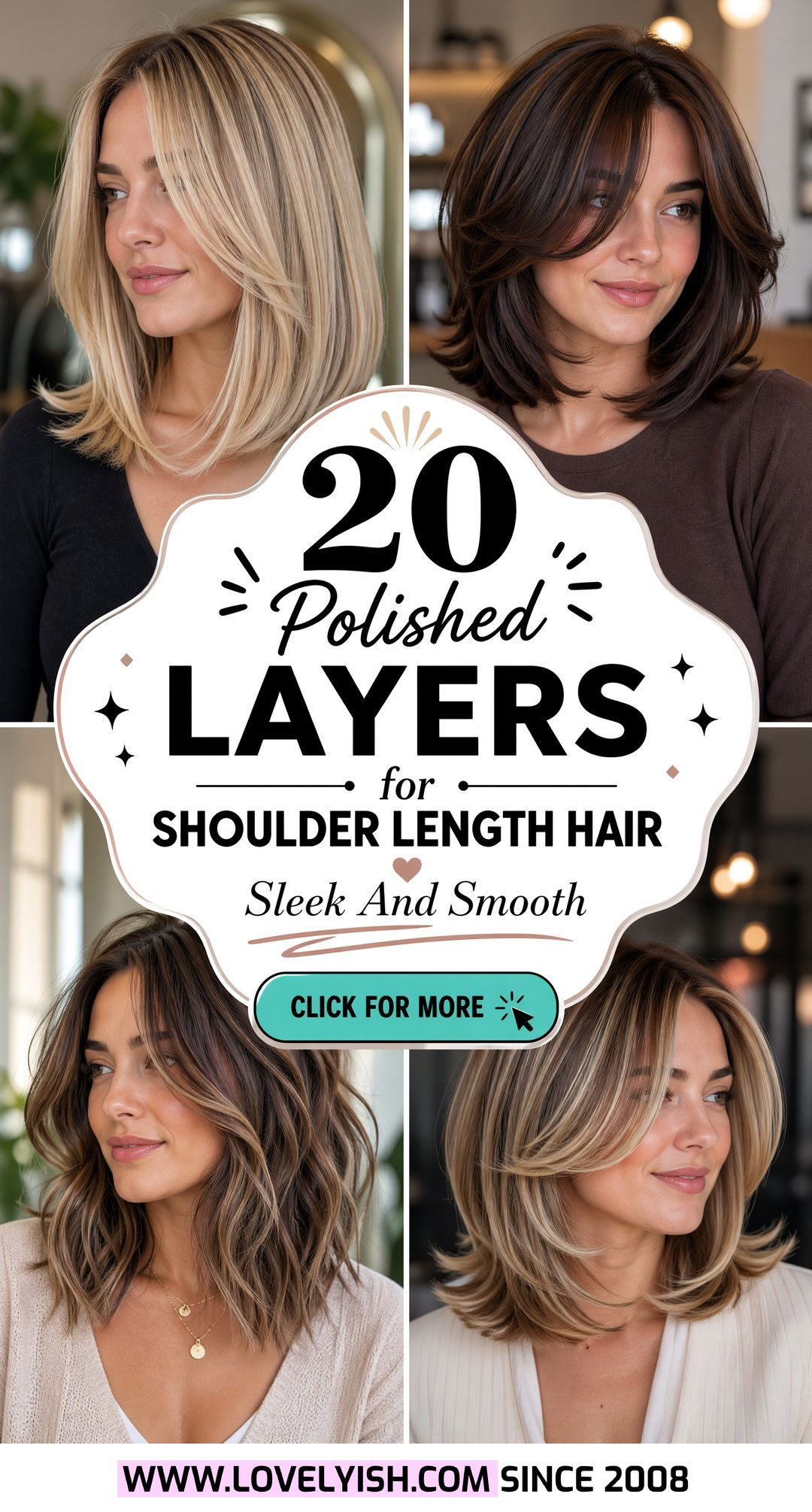 20 Polished Layers for Shoulder Length Hair You Need to See - 20 Polished Layers for Shoulder Length Hair You Need to See