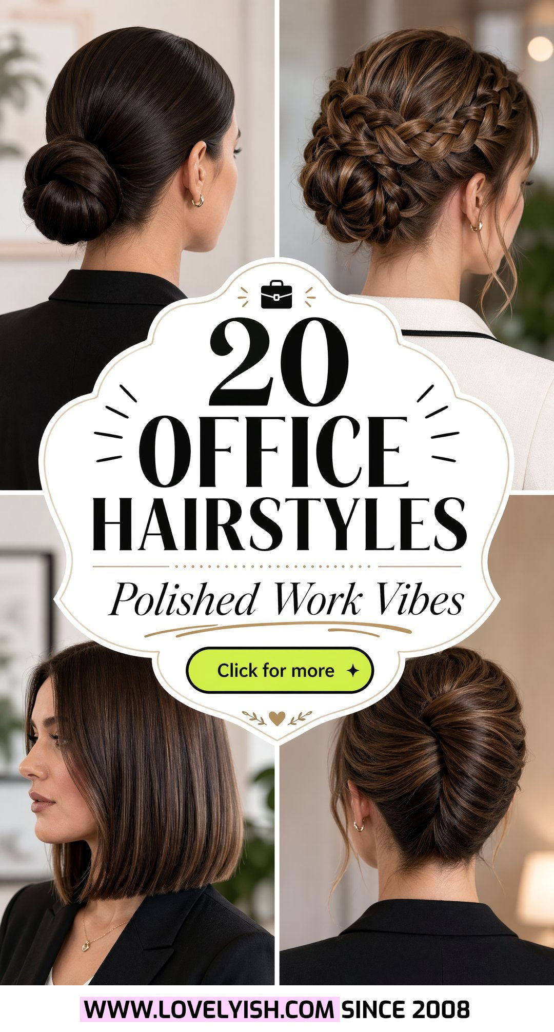 20 Professional Black Women Office Hairstyle Ideas for Work - 20 Professional Black Women Office Hairstyle Ideas for Work