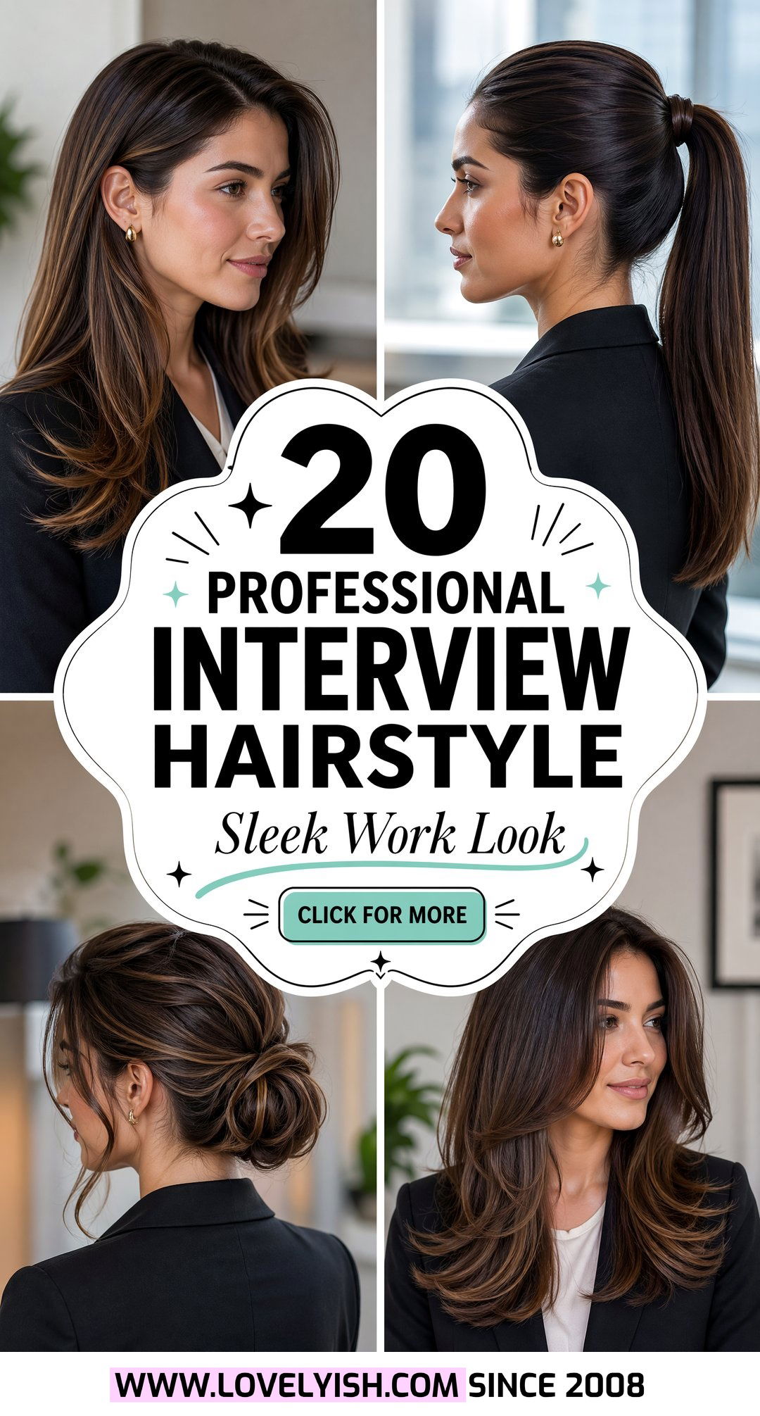 20 Professional Interview Hairstyle for Long Layers Looks - 20 Professional Interview Hairstyle for Long Layers Looks