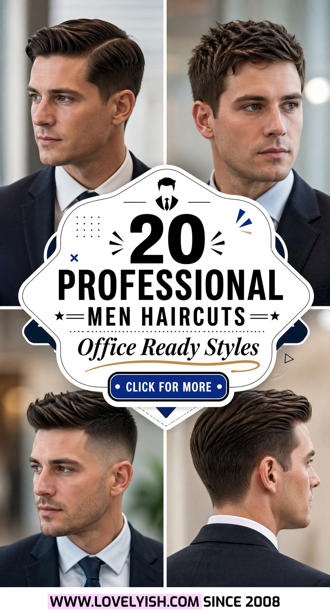 20 Professional Men Haircut Ideas For Office Settings 2024 - 20 Professional Men Haircut Ideas For Office Settings 2024
