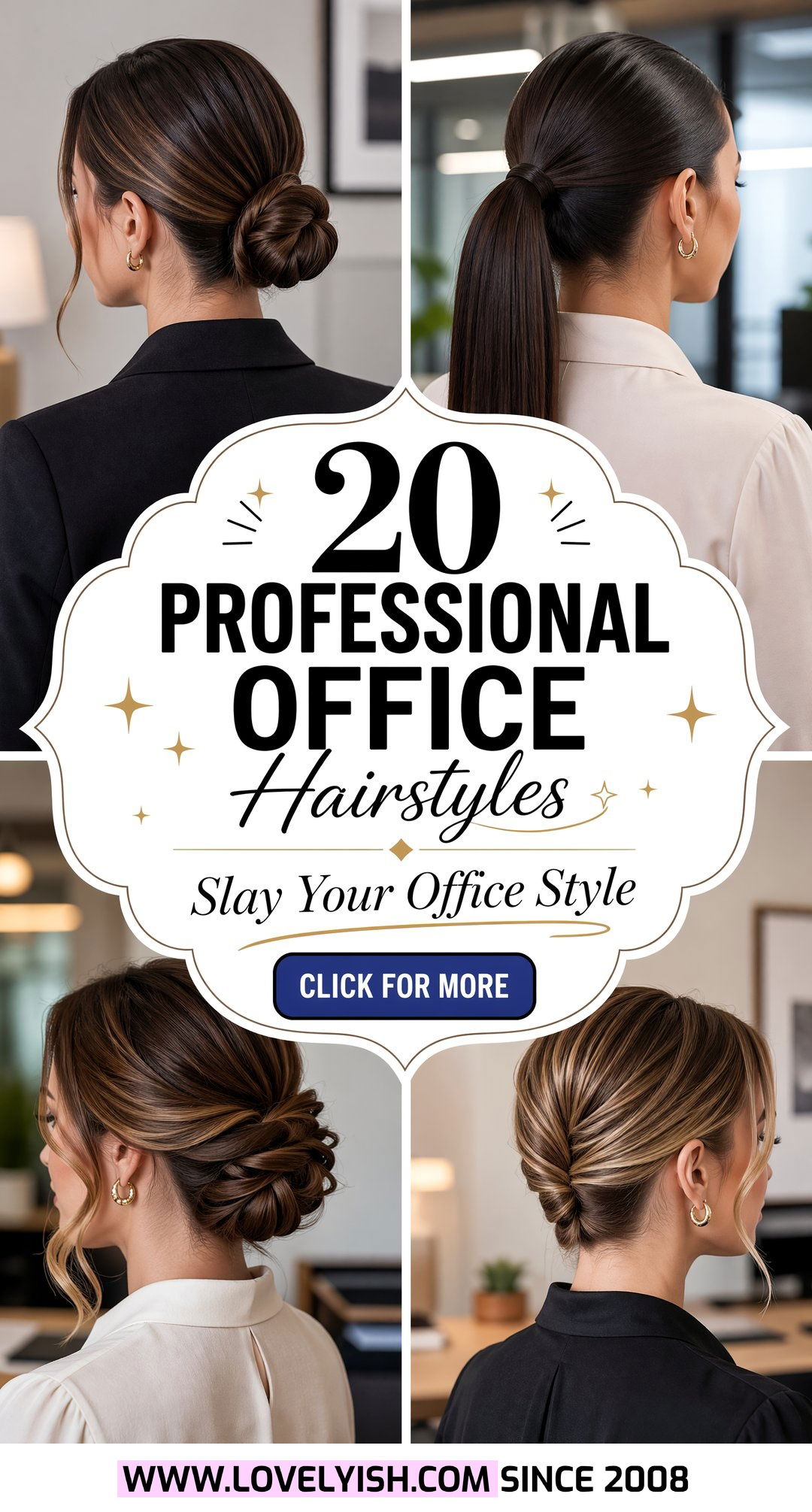 20 Professional Office Hairstyle for Thick Wavy Hair Ideas - 20 Professional Office Hairstyle for Thick Wavy Hair Ideas