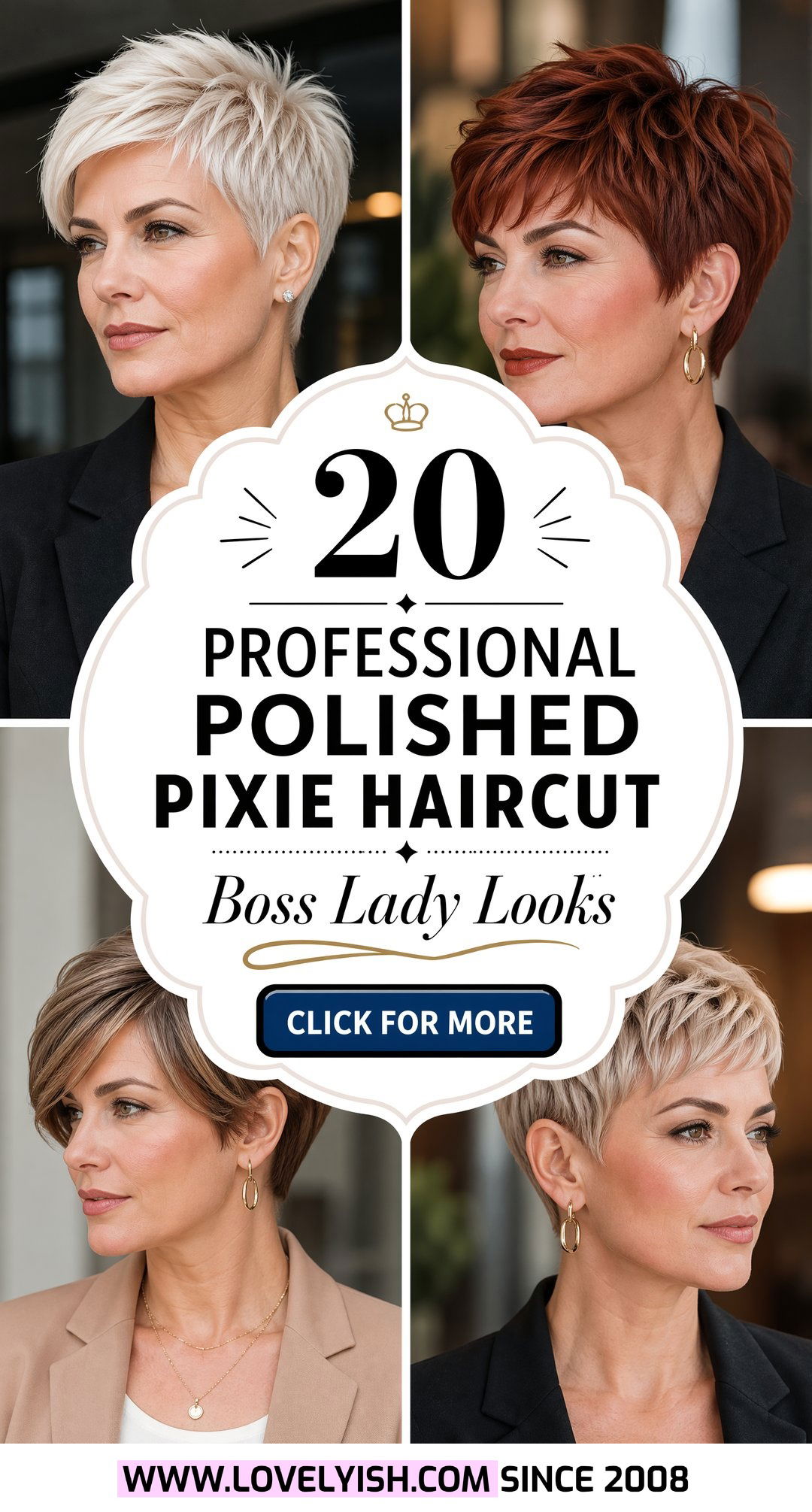 20 Professional Polished Pixie Haircut for Office Women - 20 Professional Polished Pixie Haircut for Office Women