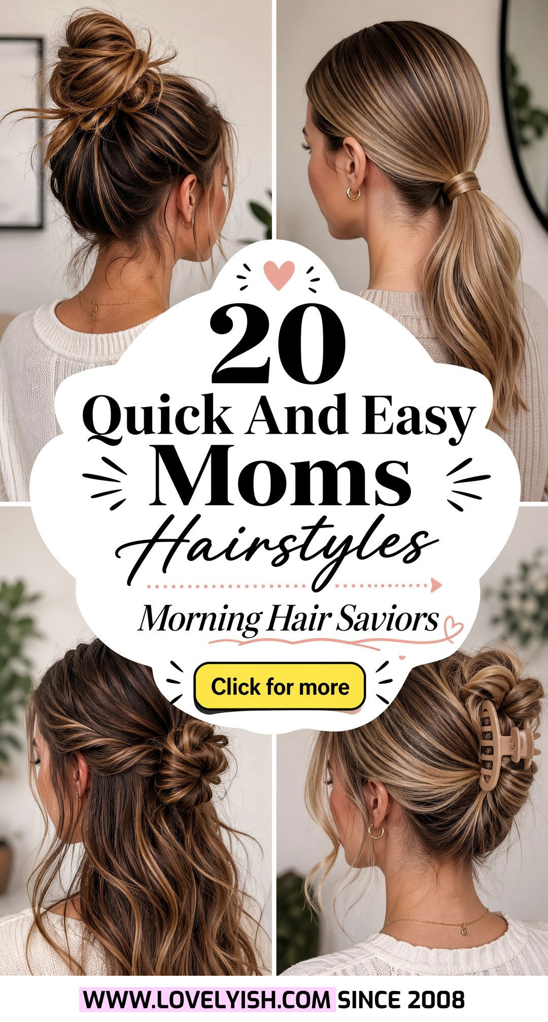 20 Quick And Easy Moms Hairstyle Ideas For Busy Mornings - 20 Quick And Easy Moms Hairstyle Ideas For Busy Mornings