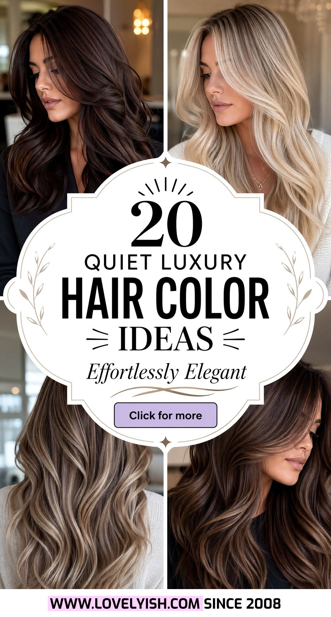 20 Quiet Luxury Hair Color Ideas for an Effortlessly Elegant Vibe - 20 Quiet Luxury Hair Color Ideas for an Effortlessly Elegant Vibe