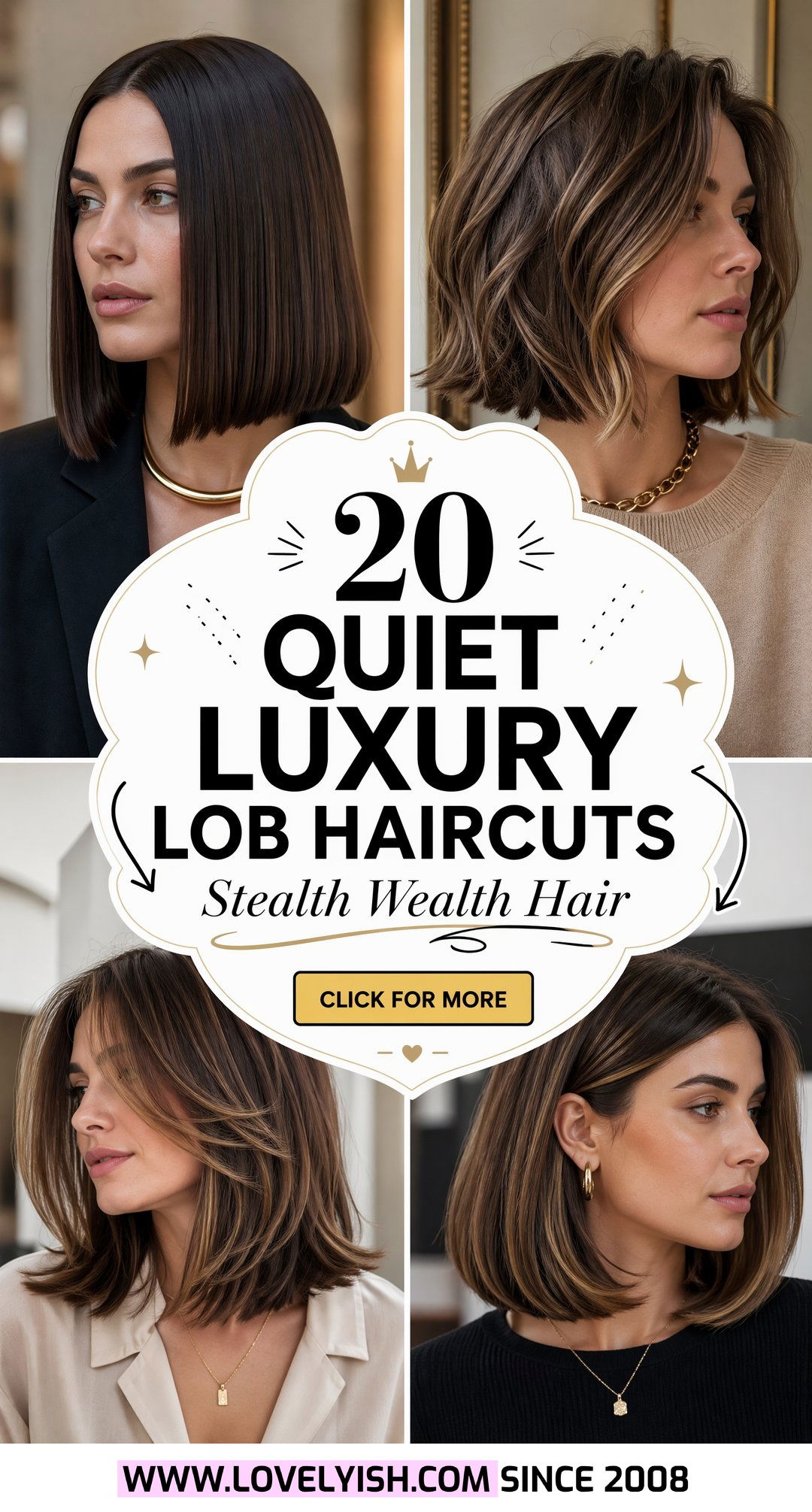 20 Quiet Luxury Lob Haircut Ideas to Elevate Your Style - 20 Quiet Luxury Lob Haircut Ideas to Elevate Your Style