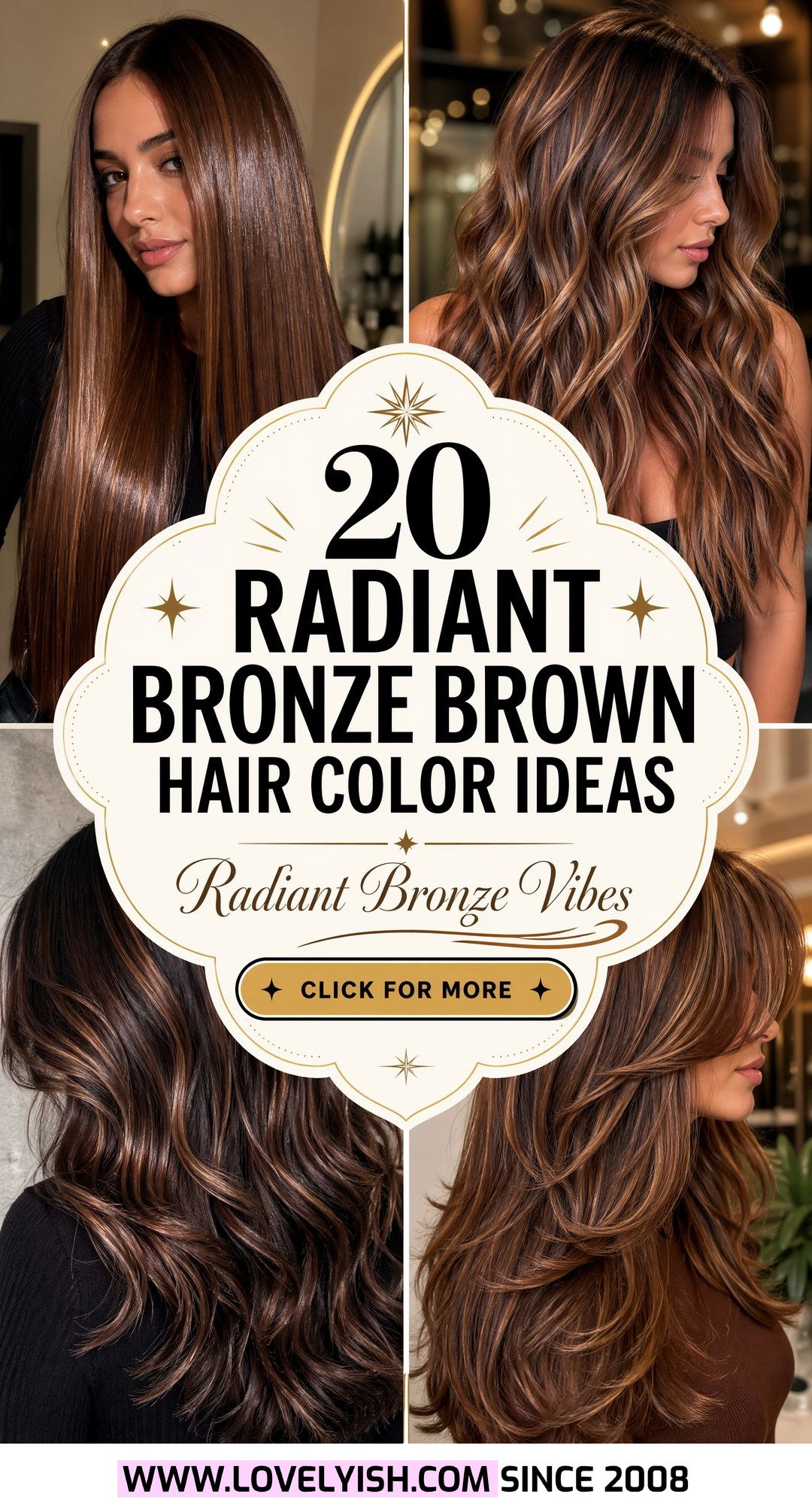 20 Radiant Bronze Brown Hair Color Ideas To Try Right Now - 20 Radiant Bronze Brown Hair Color Ideas To Try Right Now