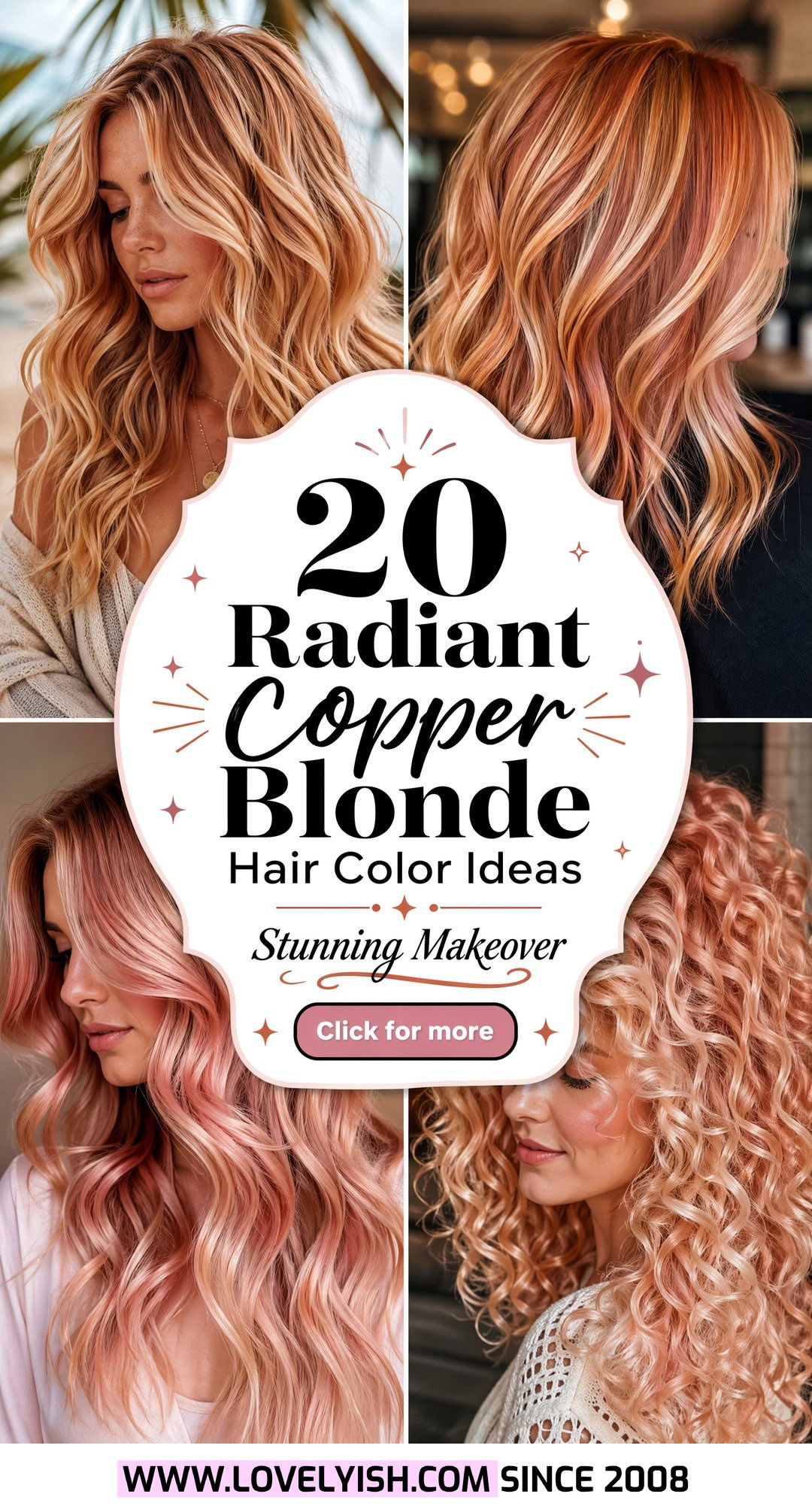 20 Radiant Copper Blonde Hair Color Ideas for Your Makeover - 20 Radiant Copper Blonde Hair Color Ideas for Your Makeover