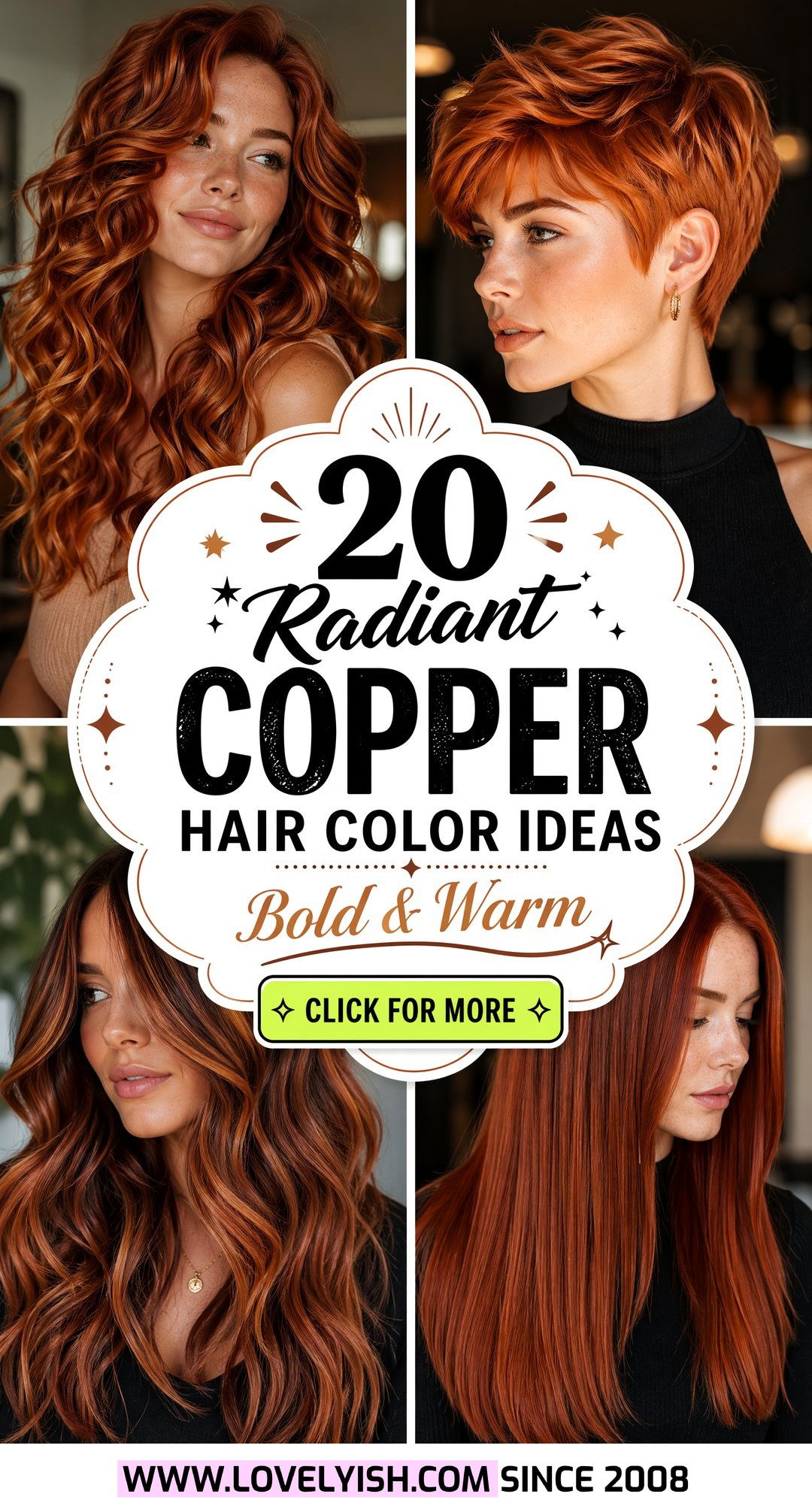 20 Radiant Copper Hair Color Ideas for a Bold Warm Look - 20 Radiant Copper Hair Color Ideas for a Bold, Warm Look