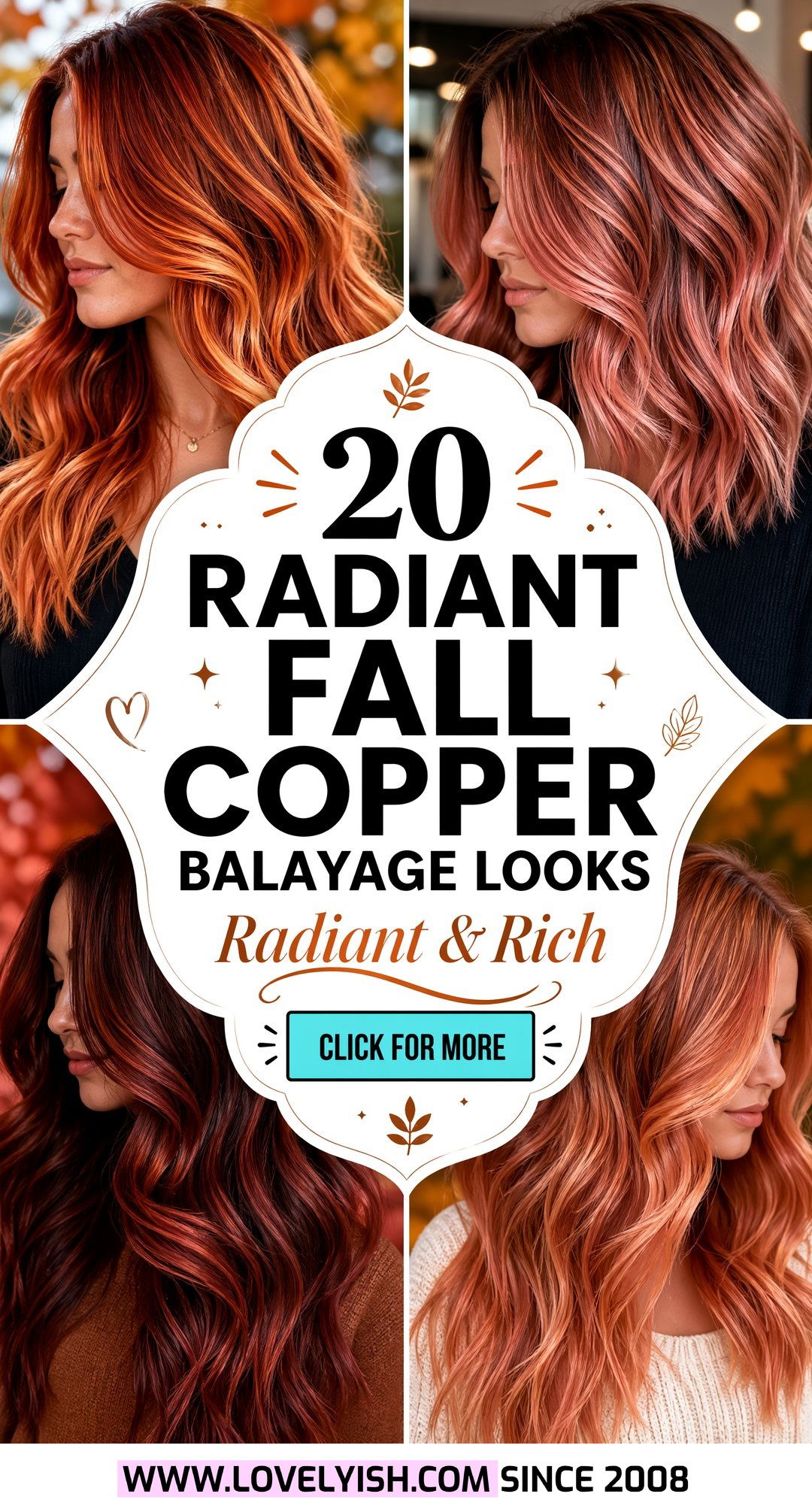 20 Radiant Fall Copper Balayage Looks to Try This Autumn - 20 Radiant Fall Copper Balayage Looks to Try This Autumn