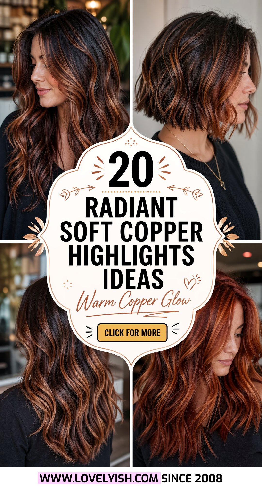 20 Radiant Soft Copper Highlights to Warm Up Your Look - 20 Radiant Soft Copper Highlights to Warm Up Your Look