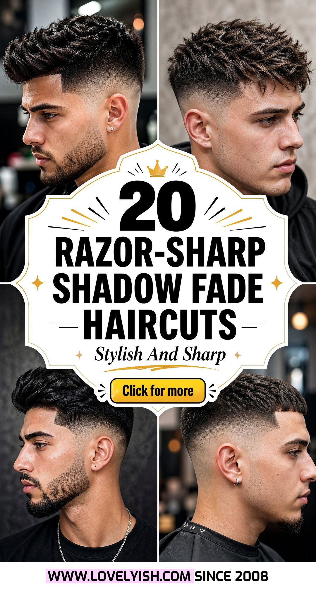 20 Razor-Sharp Shadow Fade Haircut Ideas for a Stylish Look - 20 Razor-Sharp Shadow Fade Haircut Ideas for a Stylish Look