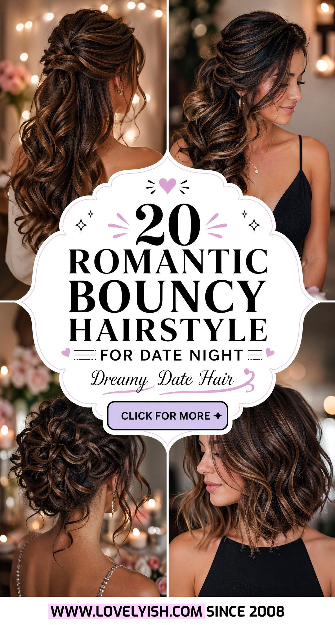 20 Romantic Bouncy Hairstyle for Date Night Looks to Try - 20 Romantic Bouncy Hairstyle for Date Night Looks to Try
