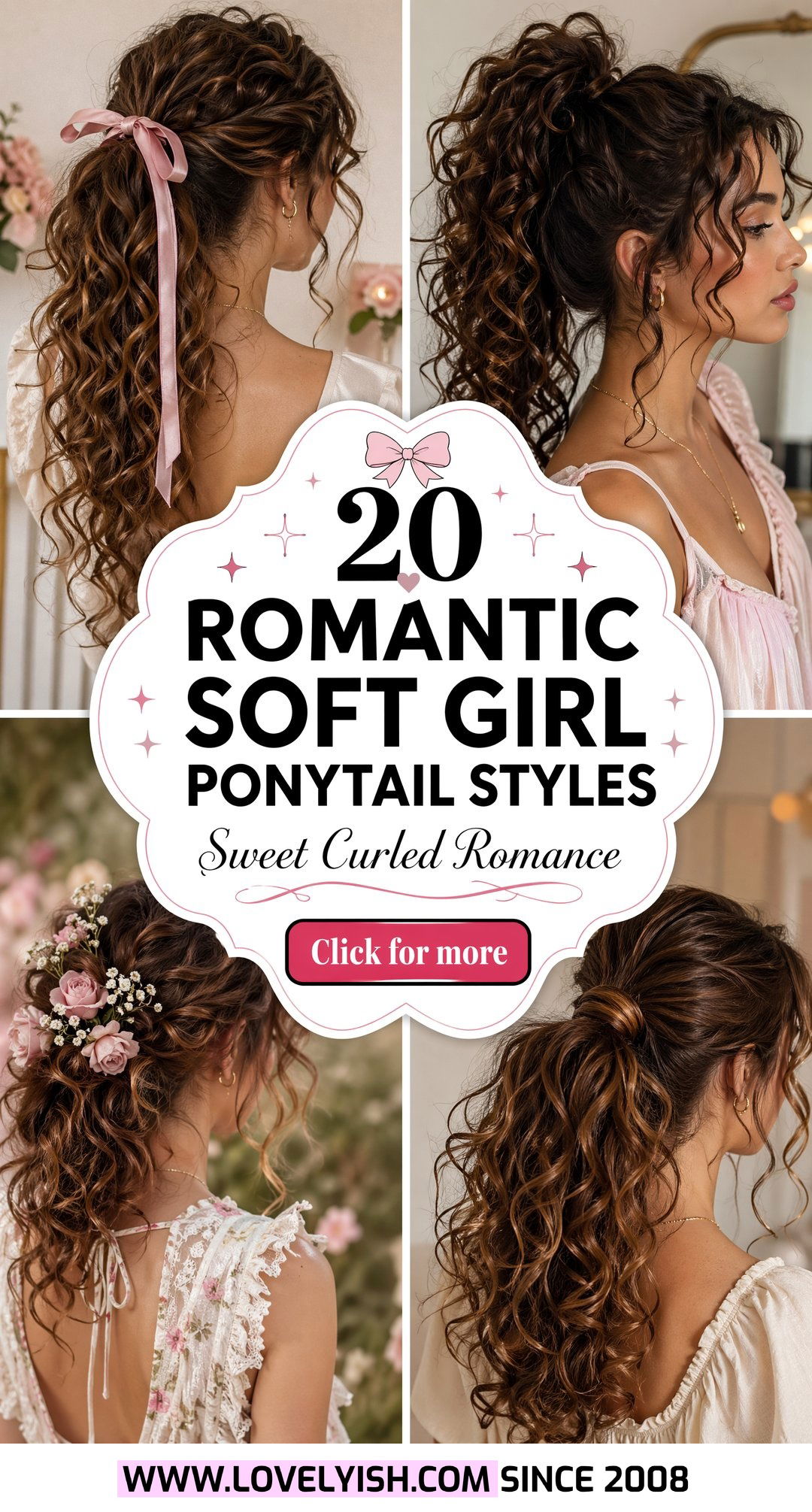 20 Romantic Soft Girl Ponytail With Curls Styles To Try Now - 20 Romantic Soft Girl Ponytail With Curls Styles To Try Now