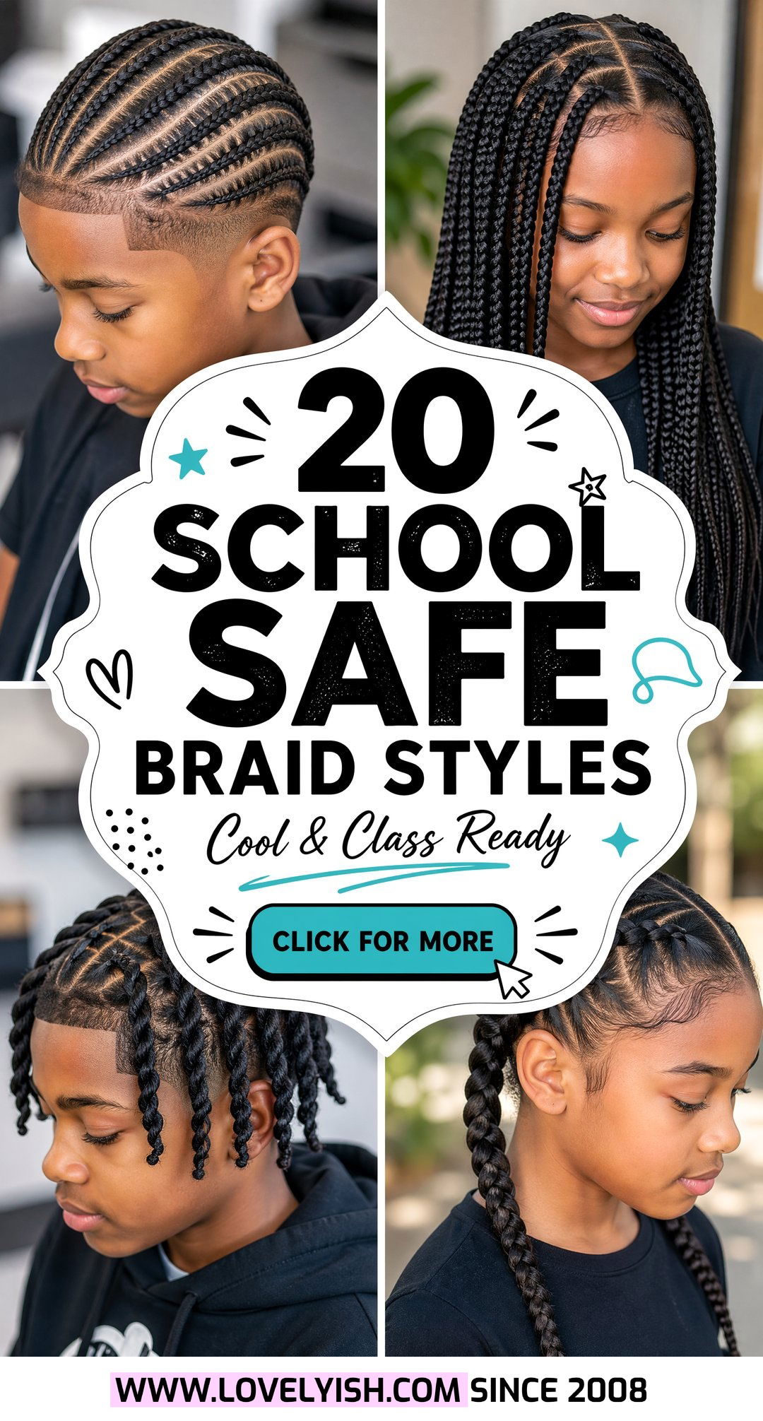 20 School Safe Braid Styles for Boys That Look Amazing and Cool - 20 School Safe Braid Styles for Boys That Look Amazing & Cool