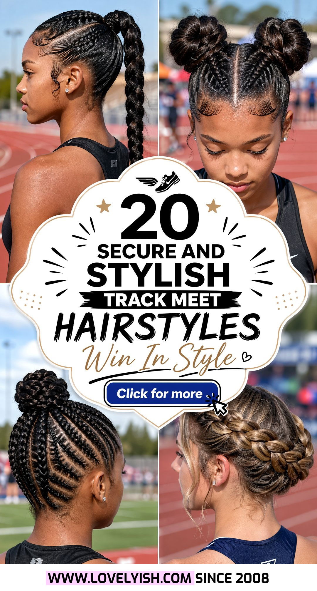 20 Secure and Stylish Track Meet Hairstyles for Athletes - 20 Secure and Stylish Track Meet Hairstyles for Athletes