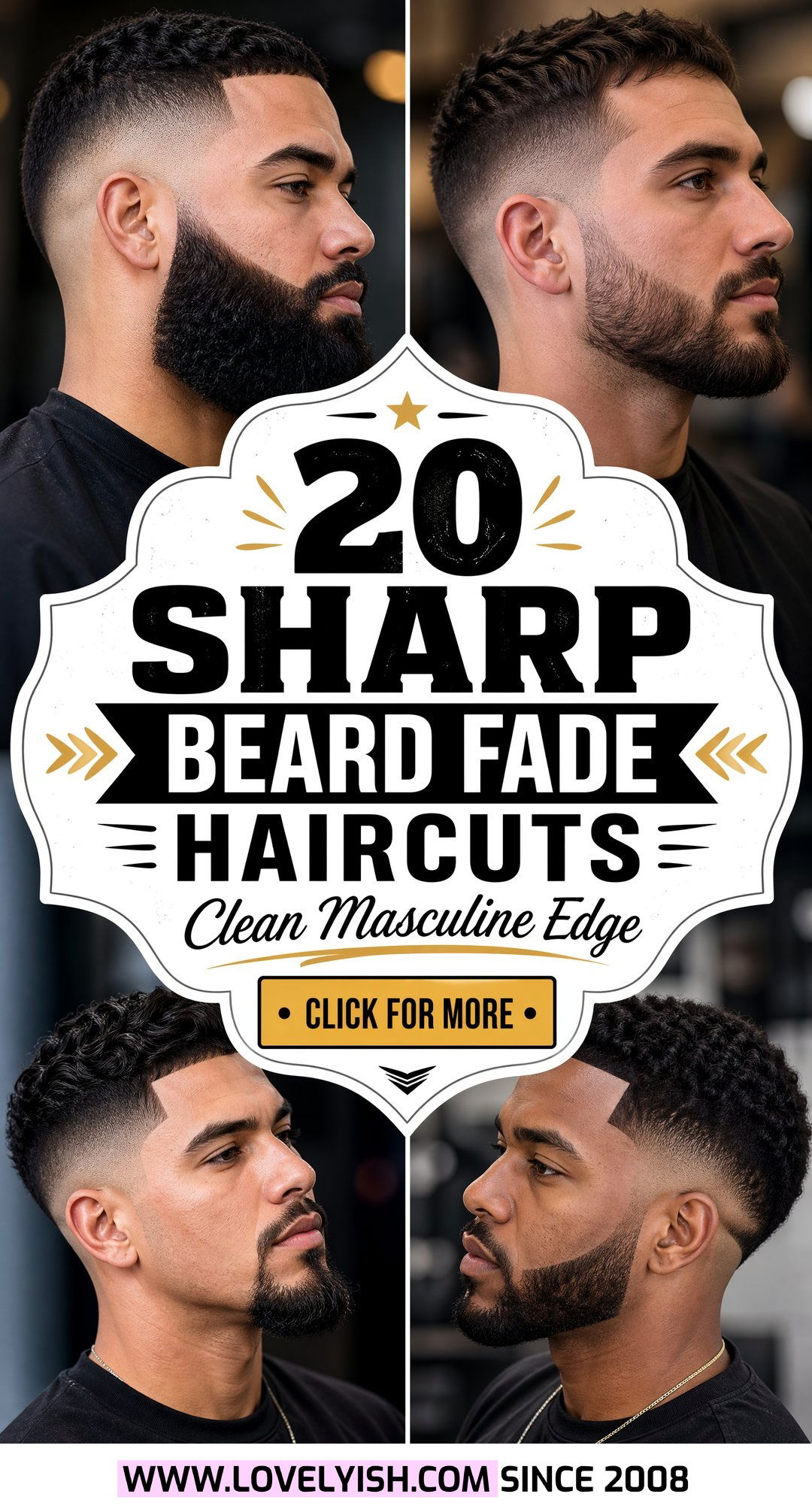 20 Sharp Beard Fade Haircut Ideas For A Clean Masculine Look - 20 Sharp Beard Fade Haircut Ideas For A Clean Masculine Look