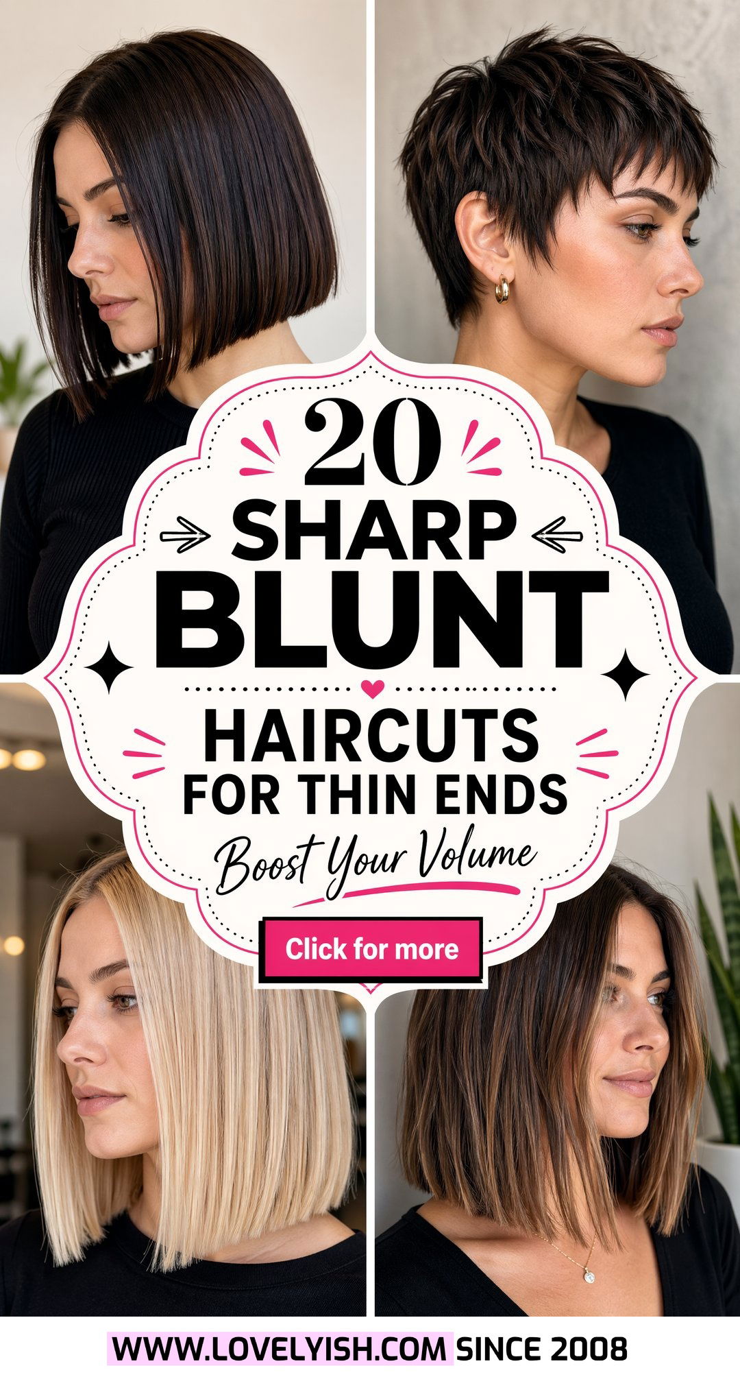 20 Sharp Blunt Haircut for Thin Ends Ideas to Boost Volume - 20 Sharp Blunt Haircut for Thin Ends Ideas to Boost Volume
