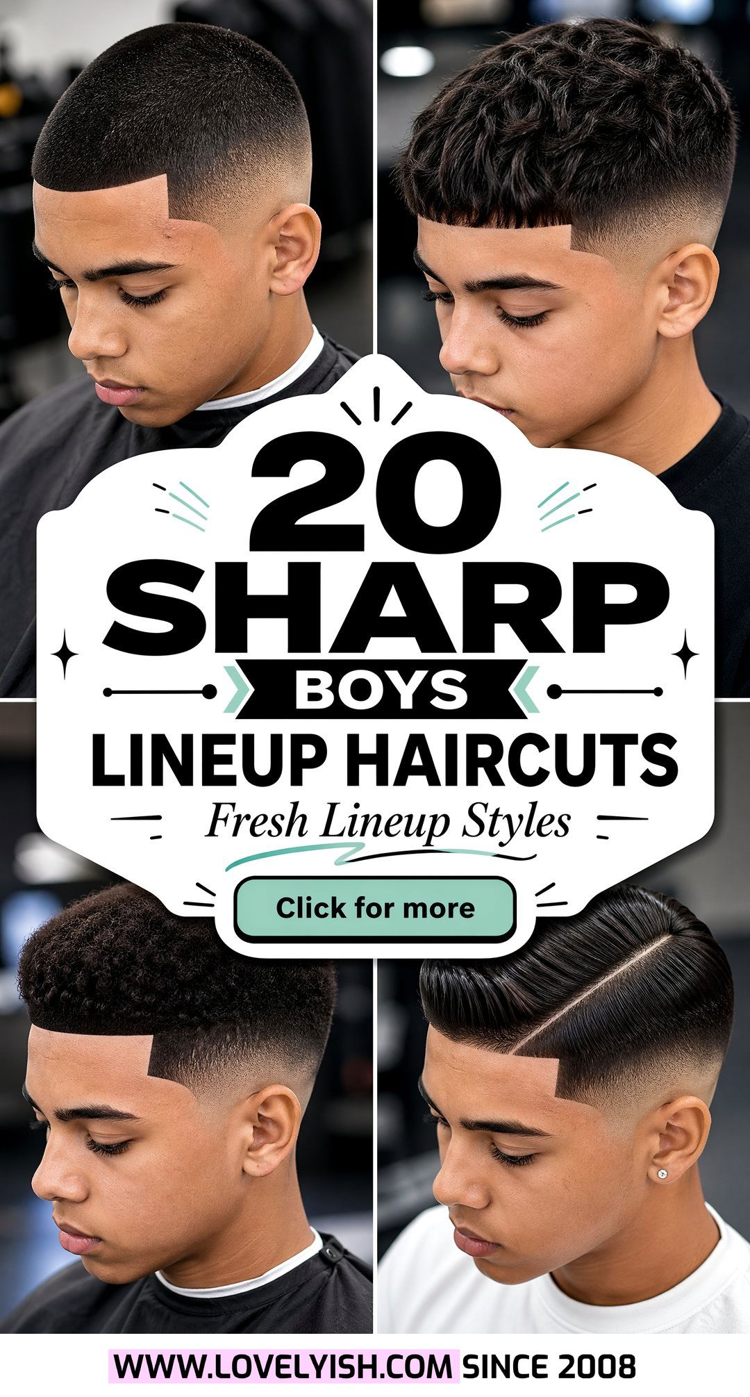 20 Sharp Boys Lineup Haircut Ideas For A Fresh New Style - 20 Sharp Boys Lineup Haircut Ideas For A Fresh New Style