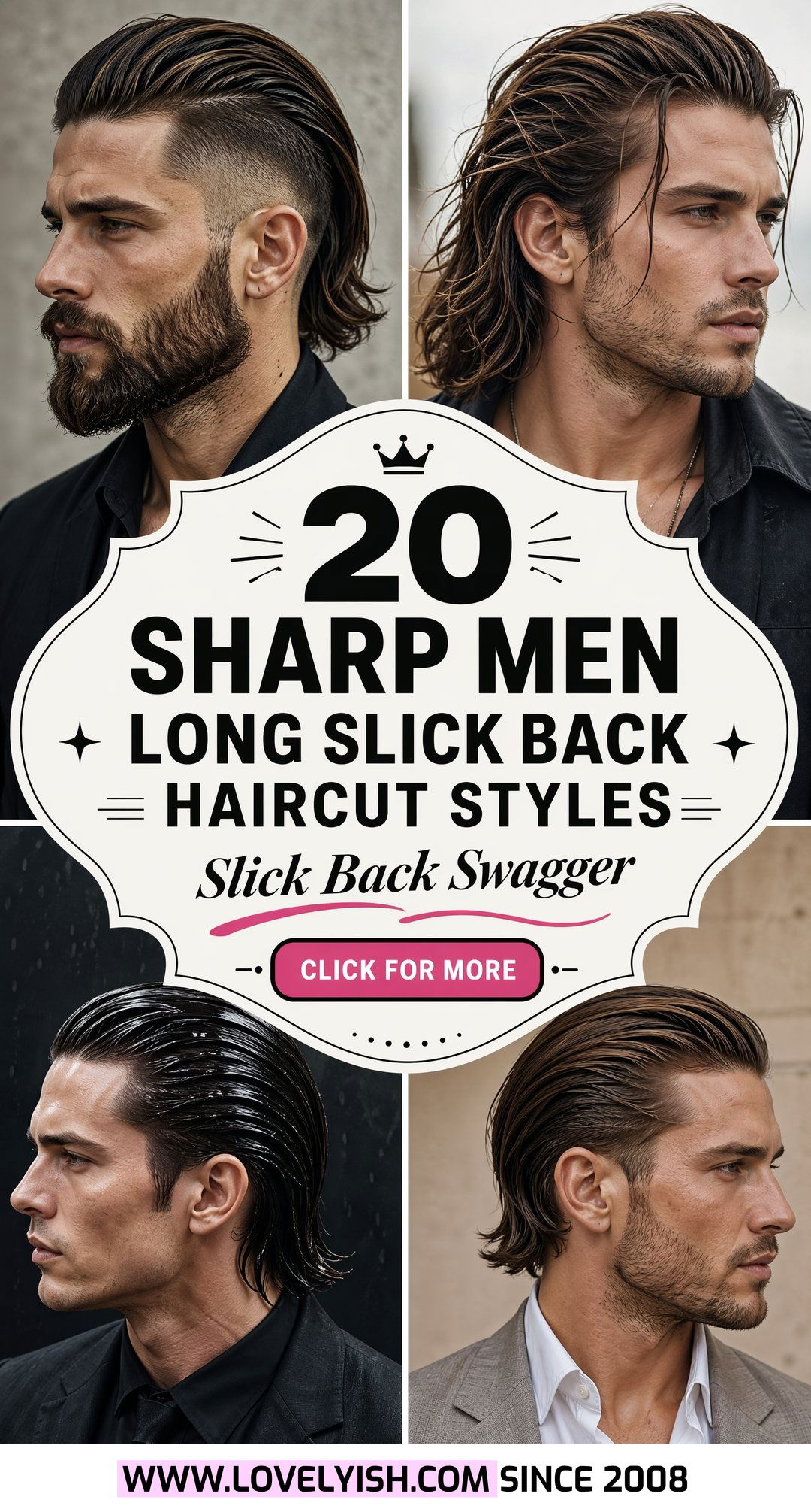 20 Sharp Men Long Slick Back Haircut Styles To Try Today - 20 Sharp Men Long Slick Back Haircut Styles To Try Today