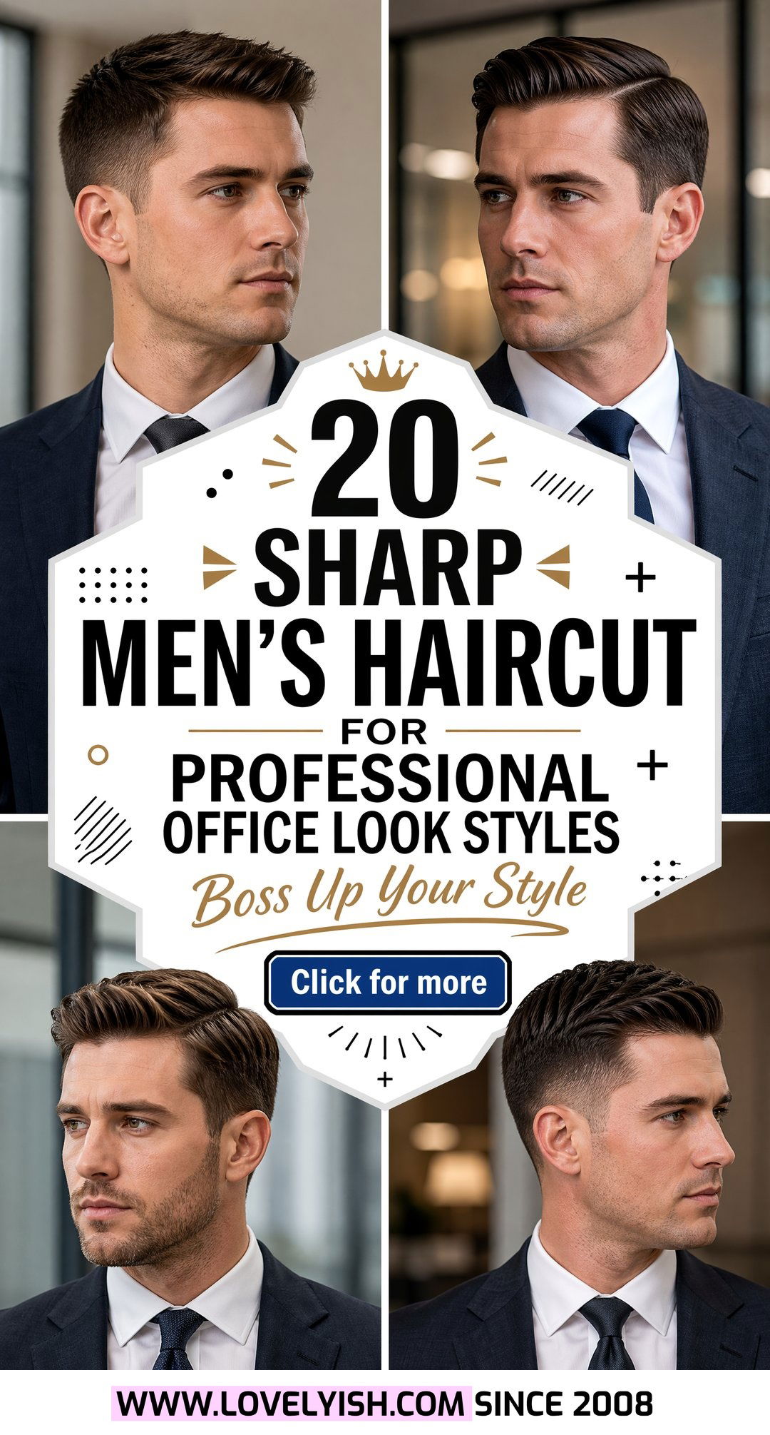 20 Sharp Mens Haircut for Professional Office Look Styles - 20 Sharp Men’s Haircut for Professional Office Look Styles