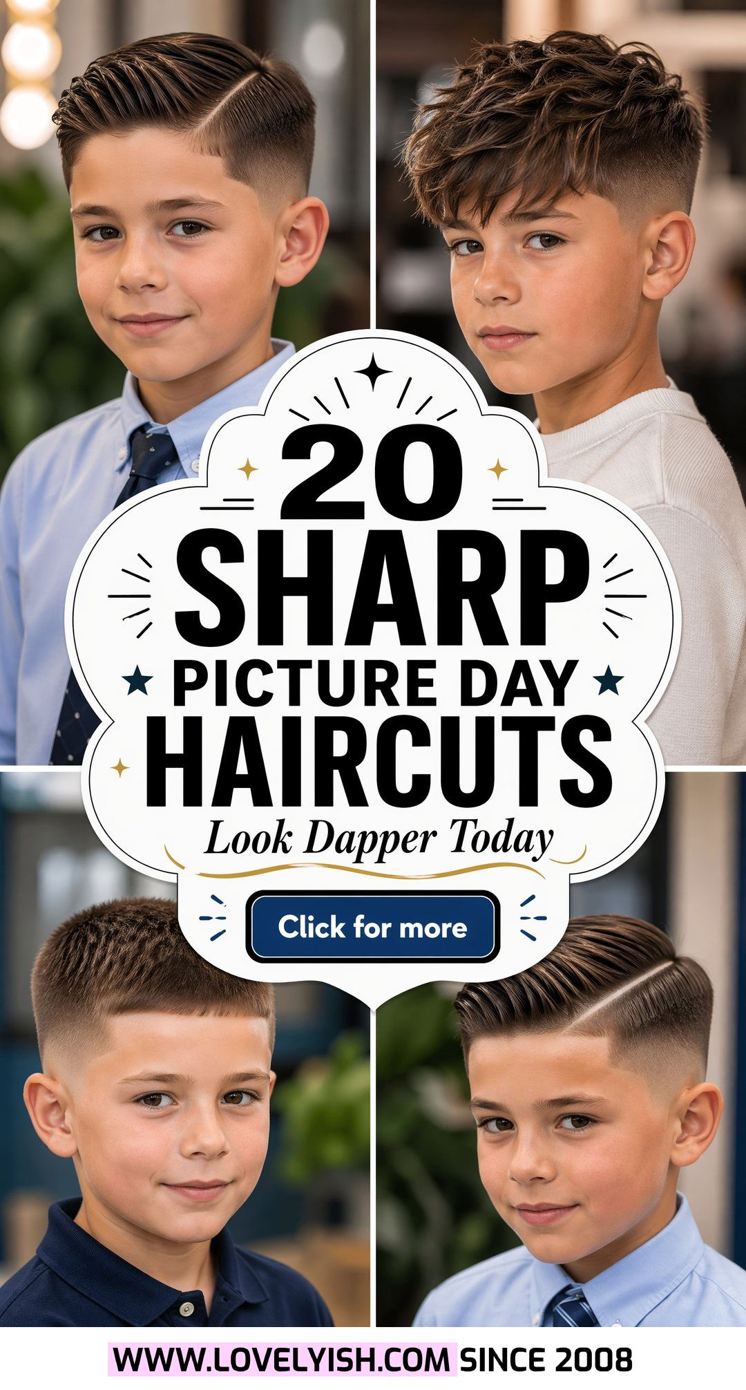 20 Sharp Picture Day Haircut Ideas for Handsome Young Boys - 20 Sharp Picture Day Haircut Ideas for Handsome Young Boys