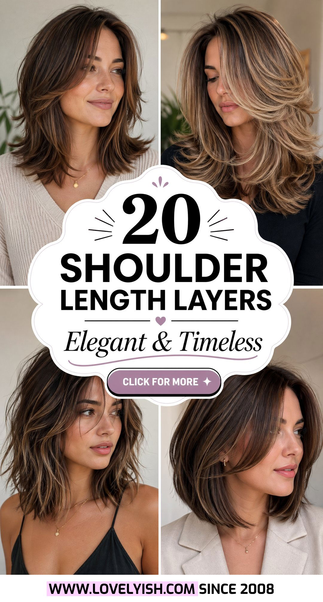 20 Shoulder Length Layers for Women Over 60 Elegant Ideas - 20 Shoulder Length Layers for Women Over 60: Elegant Ideas