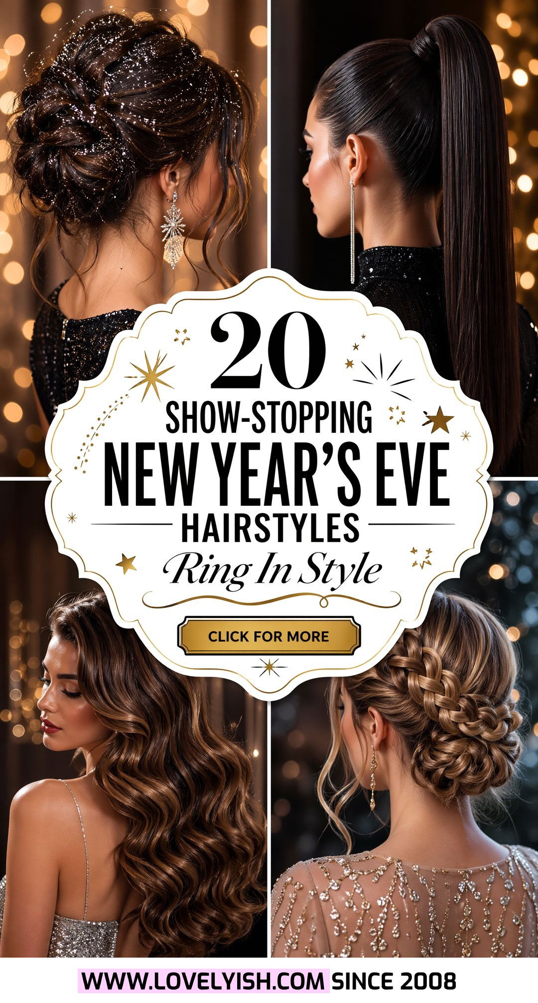20 Show-Stopping New Years Eve Hairstyles to Try Now - 20 Show-Stopping New Year’s Eve Hairstyles to Try Now