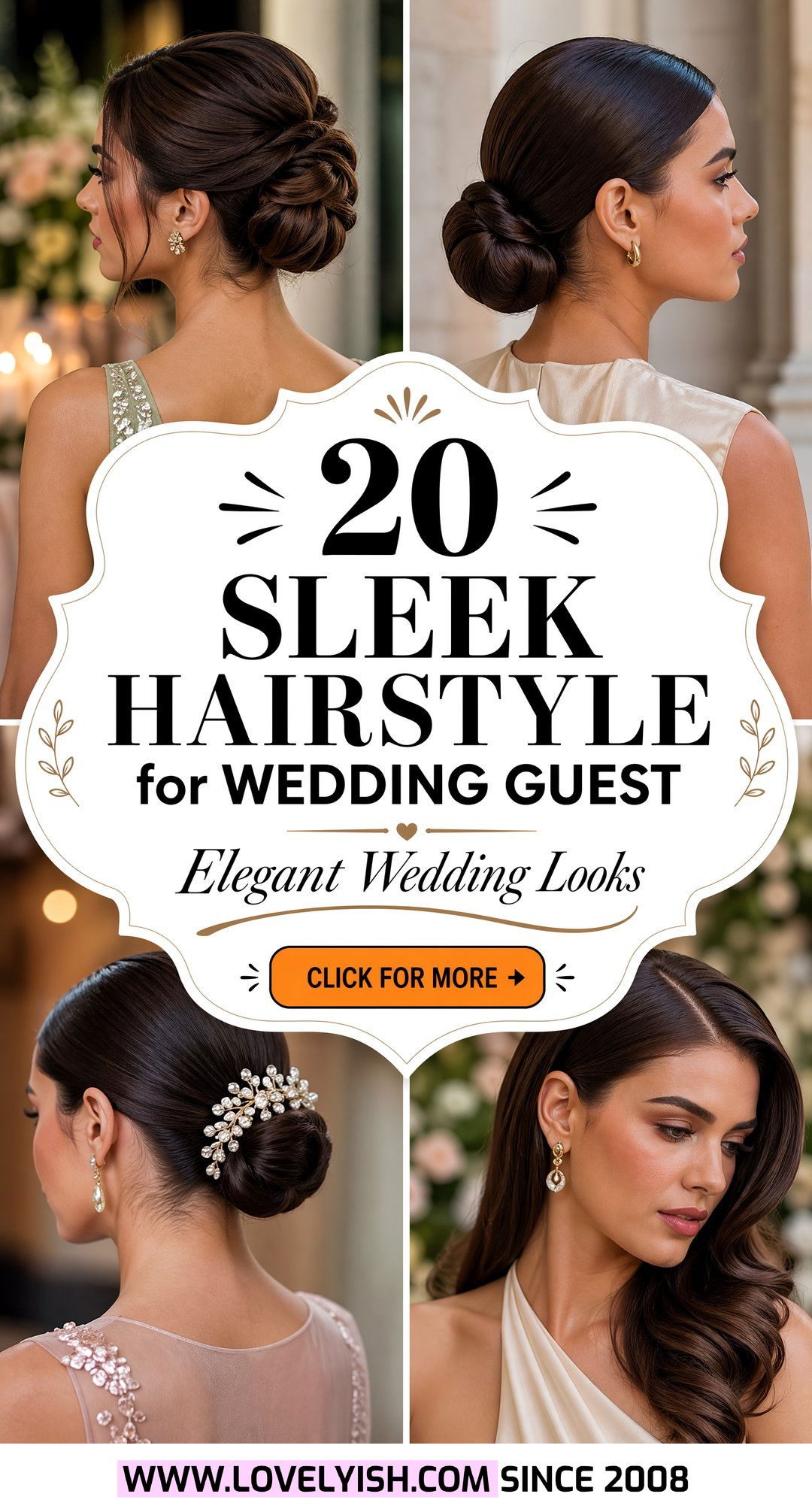 20 Sleek Hairstyle for Wedding Guest Elegant and Chic Ideas - 20 Sleek Hairstyle for Wedding Guest: Elegant & Chic Ideas