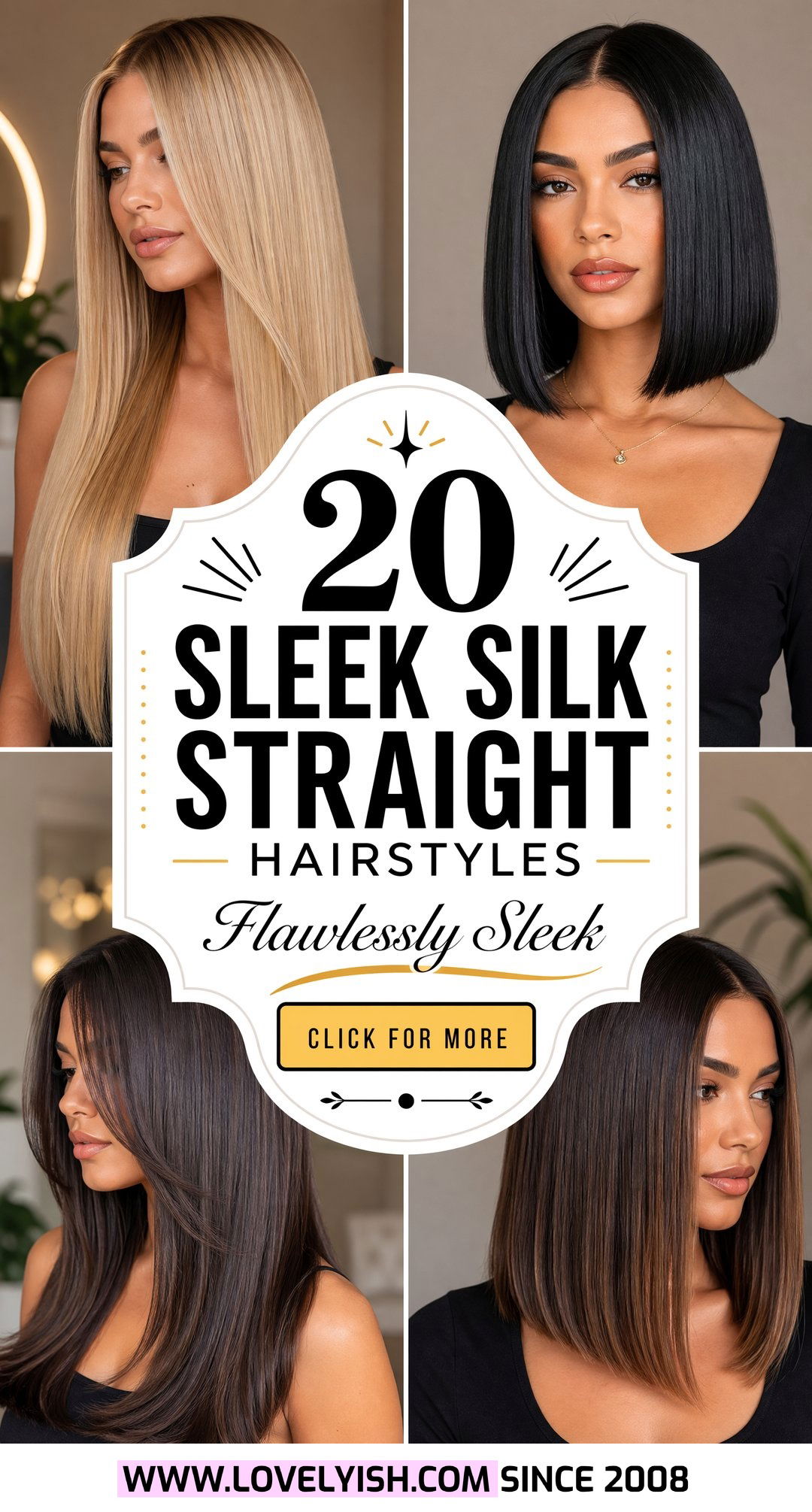 20 Sleek Silk Straight Hair Ideas for a Flawless Finish - 20 Sleek Silk Straight Hair Ideas for a Flawless Finish
