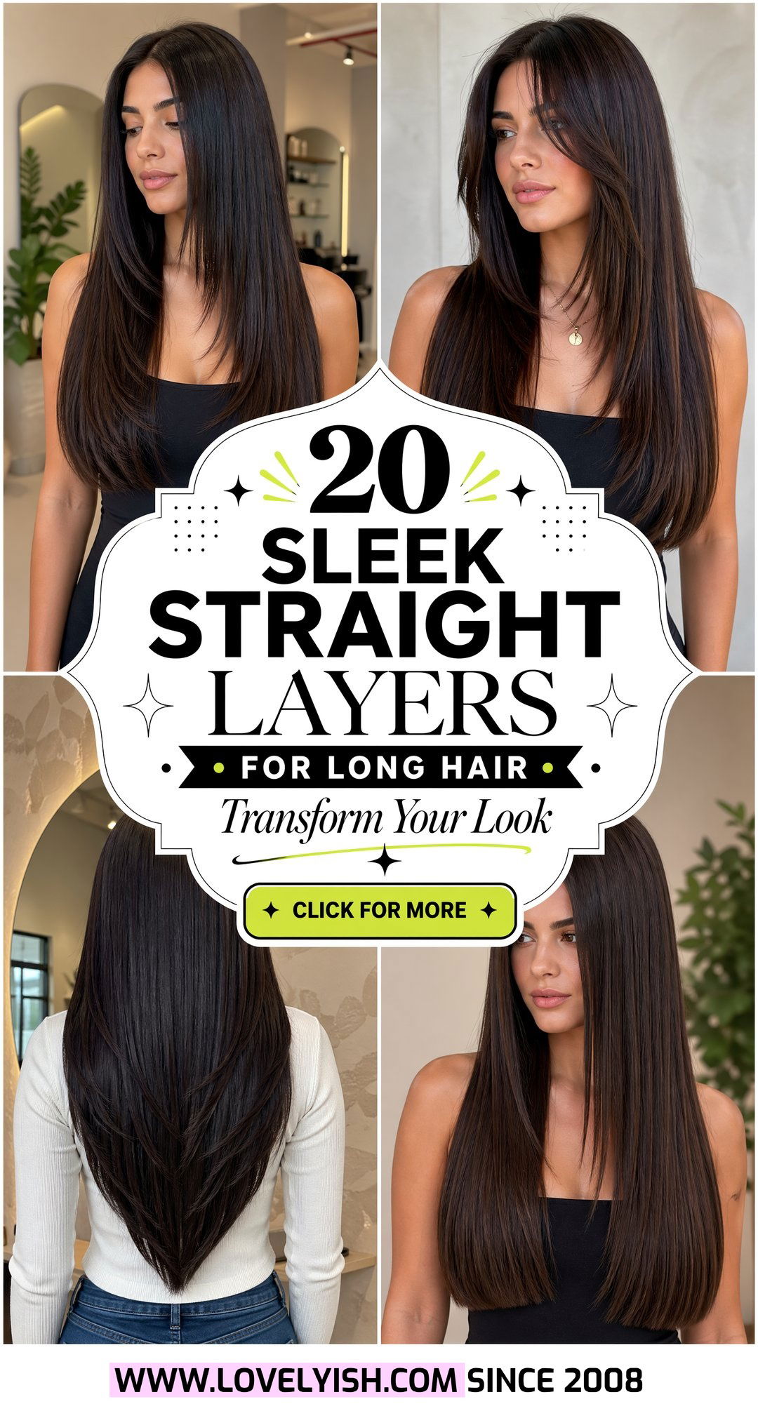20 Sleek Straight Layers for Long Hair to Transform Your Look - 20 Sleek Straight Layers for Long Hair to Transform Your Look
