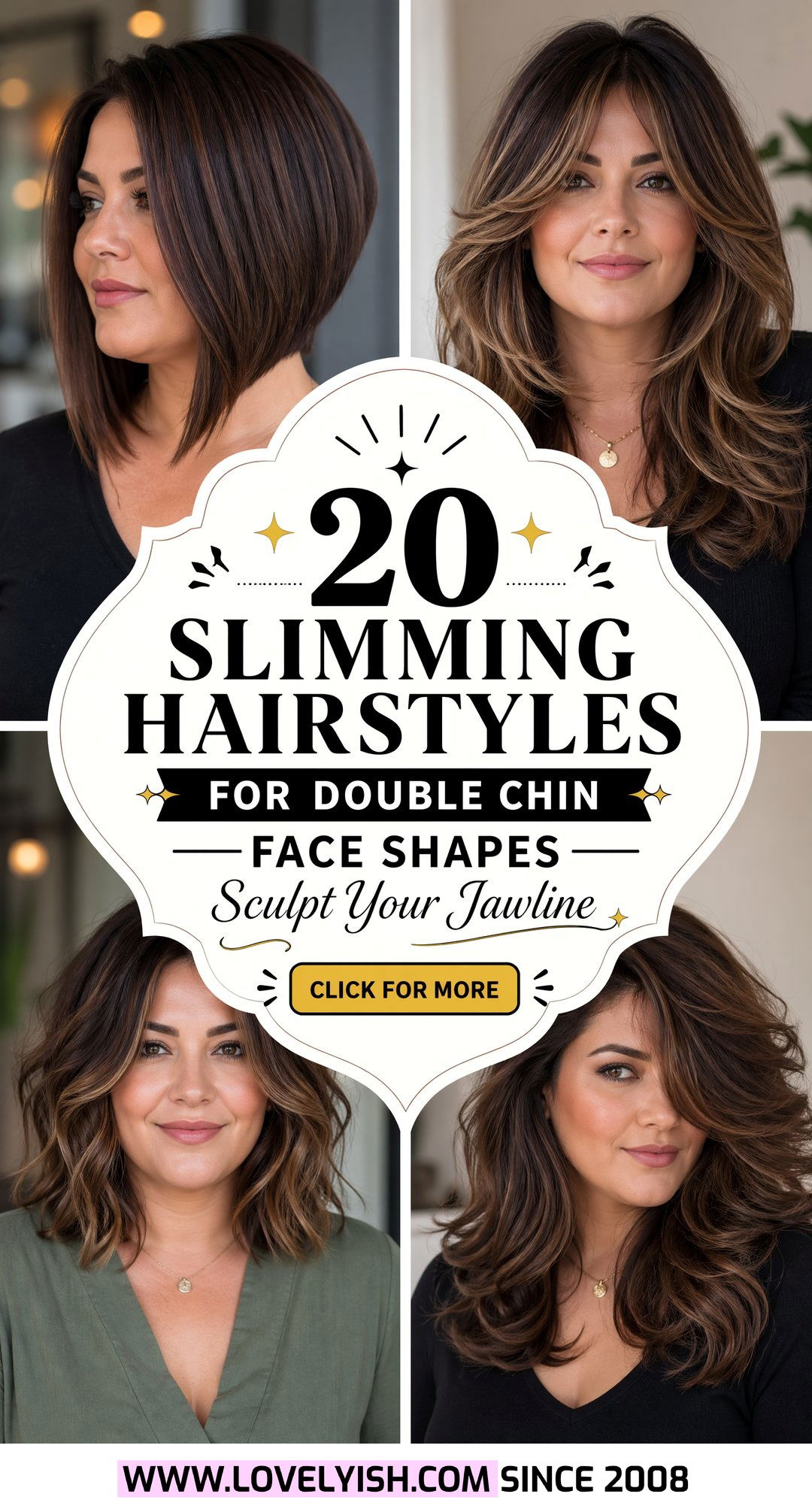 20 Slimming Hairstyles for Double Chin Face Shapes to Try - 20 Slimming Hairstyles for Double Chin Face Shapes to Try