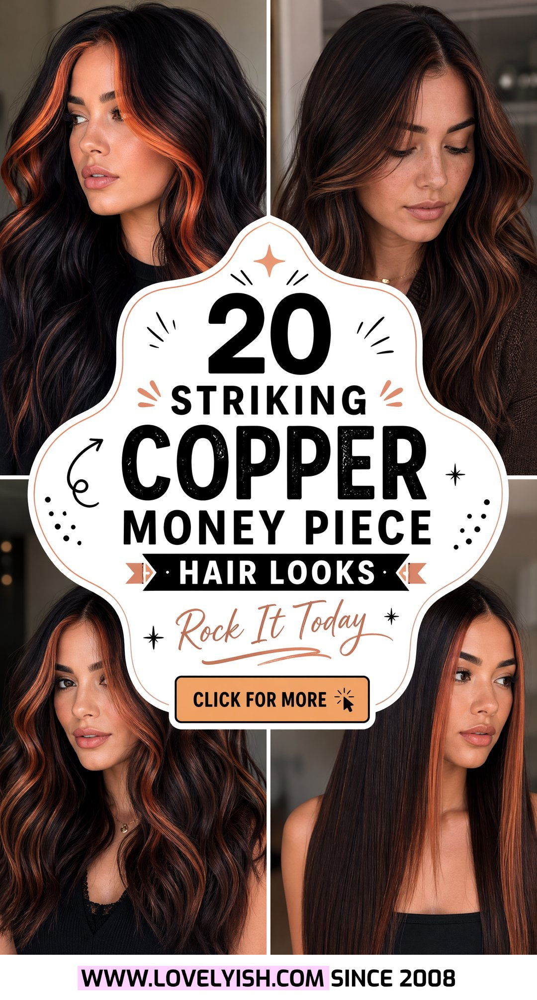 20 Striking Copper Money Piece Hair Looks to Rock Today - 20 Striking Copper Money Piece Hair Looks to Rock Today