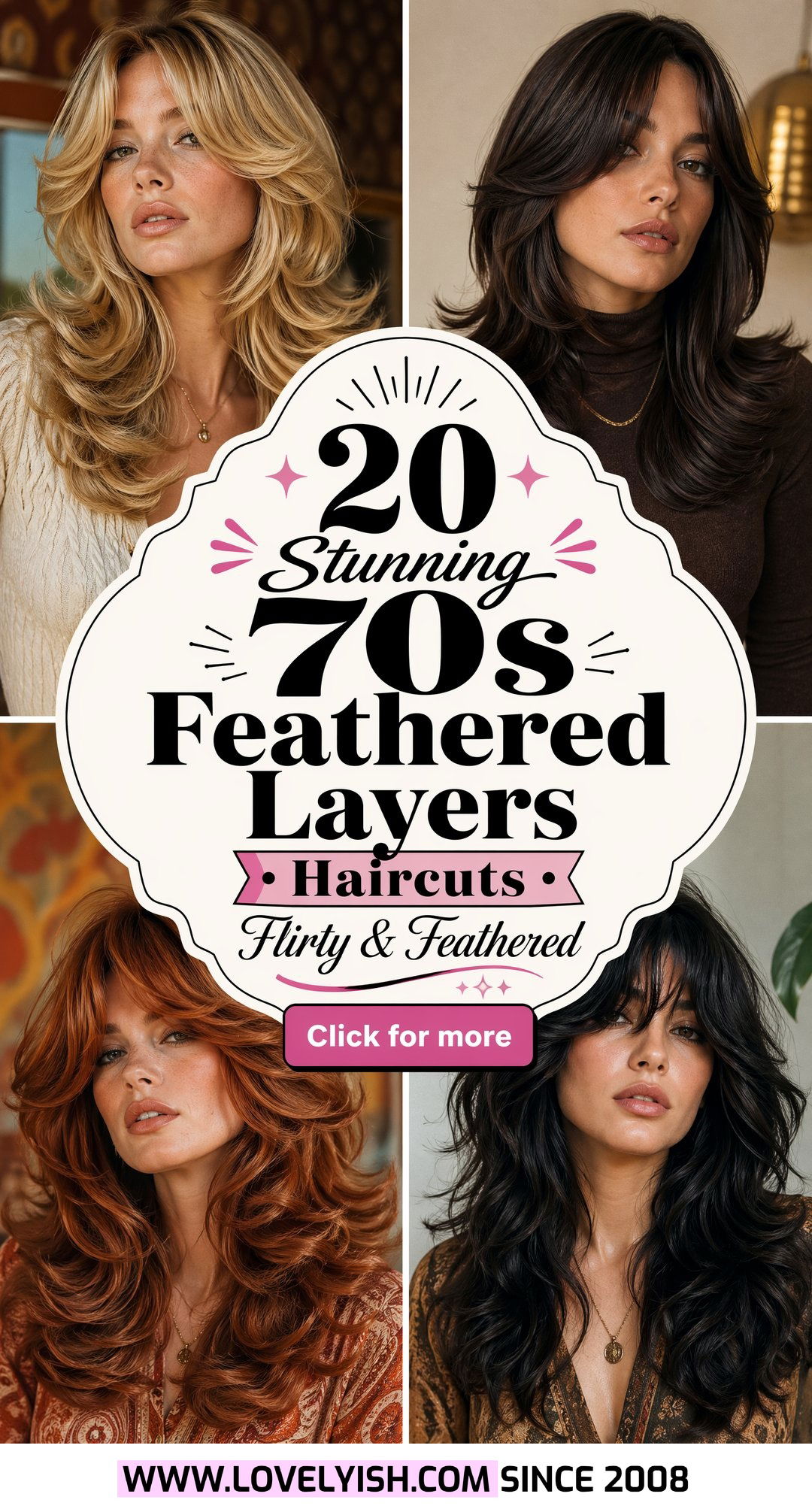 20 Stunning 70s Feathered Layers Haircut Ideas to Copy Today - 20 Stunning 70s Feathered Layers Haircut Ideas to Copy Today