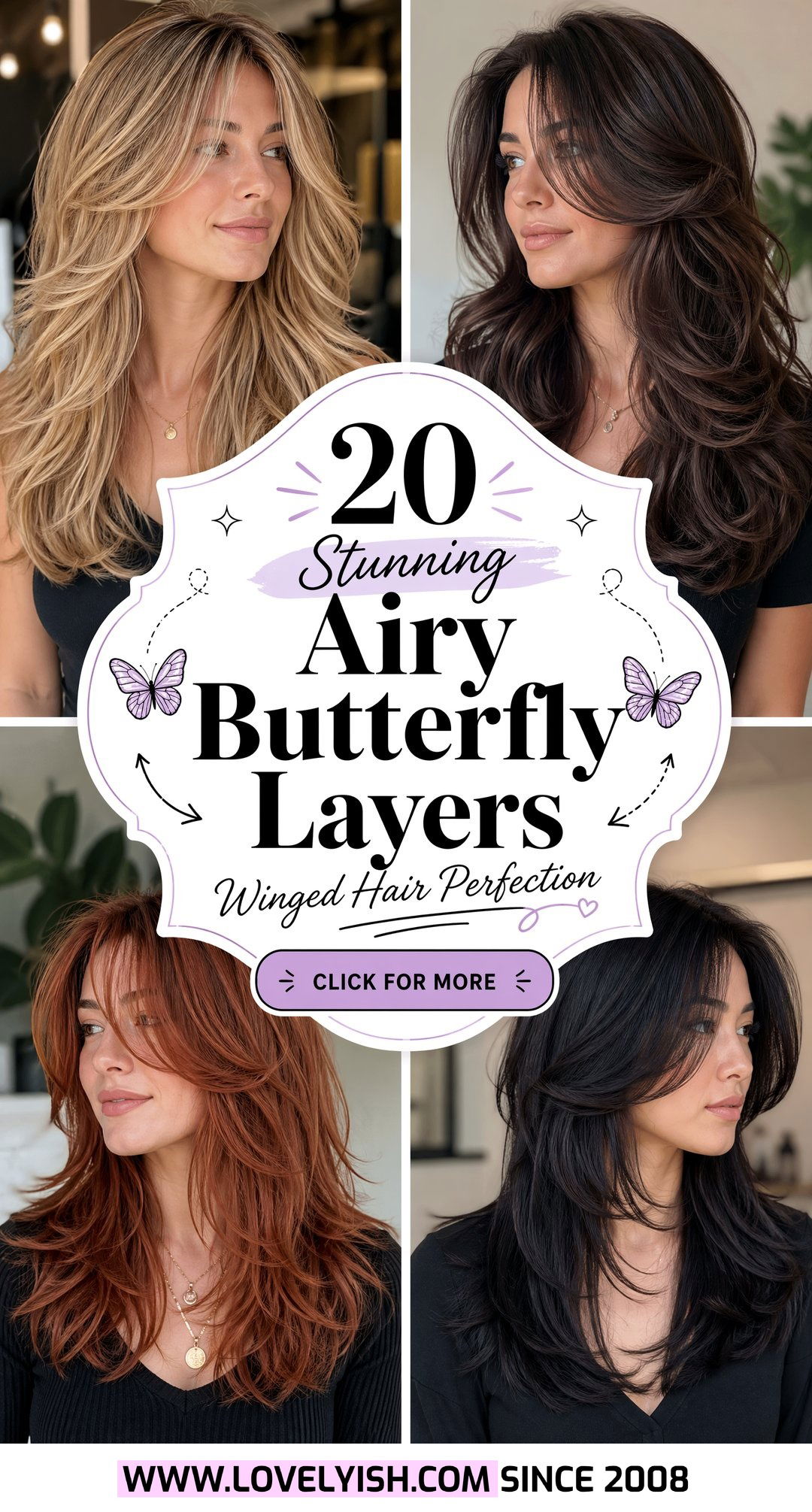 20 Stunning Airy Butterfly Layers for Medium Hair Looks - 20 Stunning Airy Butterfly Layers for Medium Hair Looks
