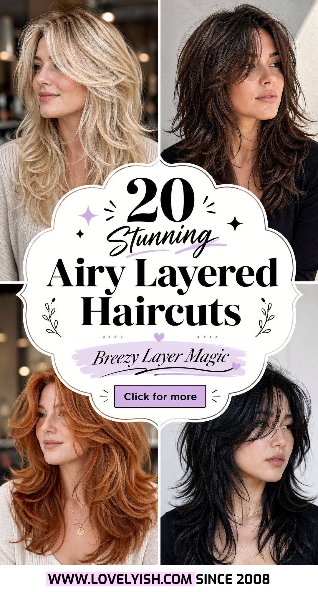 20 Stunning Airy Layered Haircut Ideas for Thick Hair Women - 20 Stunning Airy Layered Haircut Ideas for Thick Hair Women