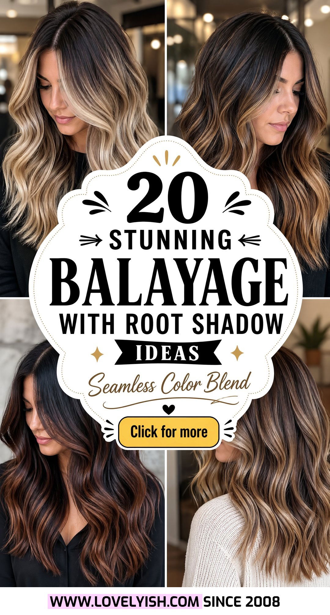 20 Stunning Balayage With Root Shadow Ideas You Will Love - 20 Stunning Balayage With Root Shadow Ideas You Will Love
