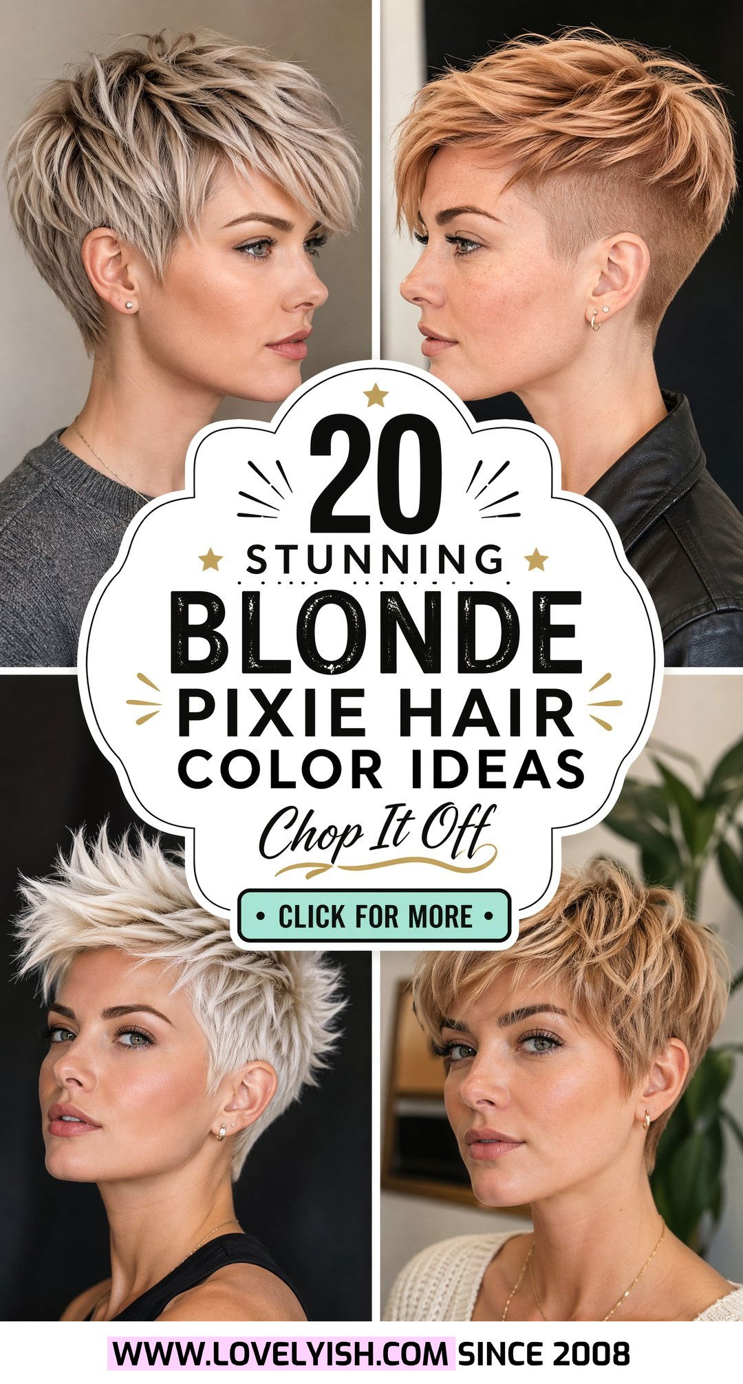 20 Stunning Blonde Pixie Hair Color Ideas to Try This Year - 20 Stunning Blonde Pixie Hair Color Ideas to Try This Year