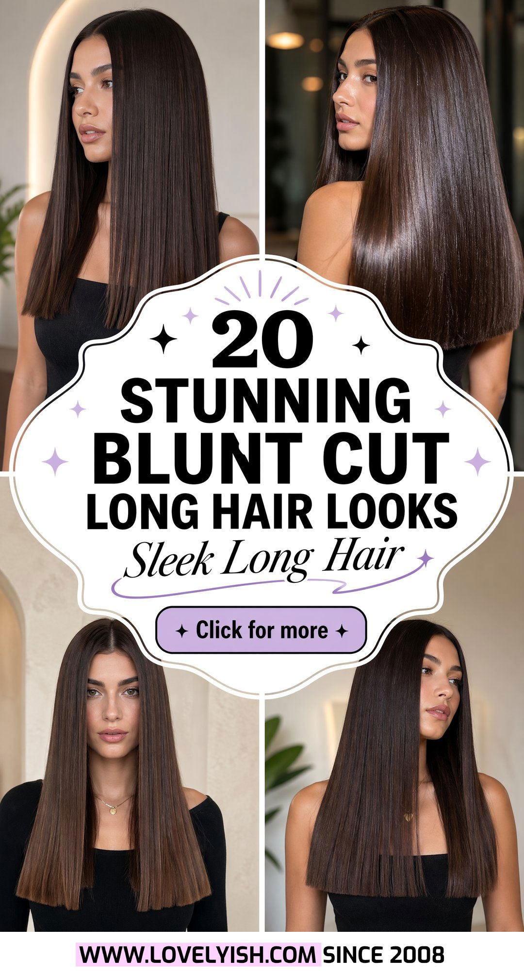 20 Stunning Blunt Cut Long Hair Looks for a Sleek Style - 20 Stunning Blunt Cut Long Hair Looks for a Sleek Style