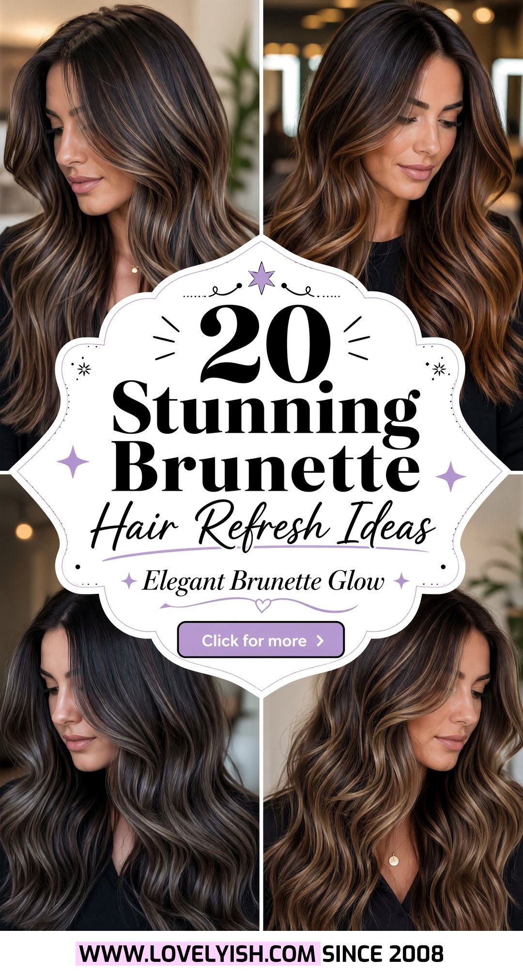 20 Stunning Brunette Hair Refresh Ideas for Elegant Women - 20 Stunning Brunette Hair Refresh Ideas for Elegant Women