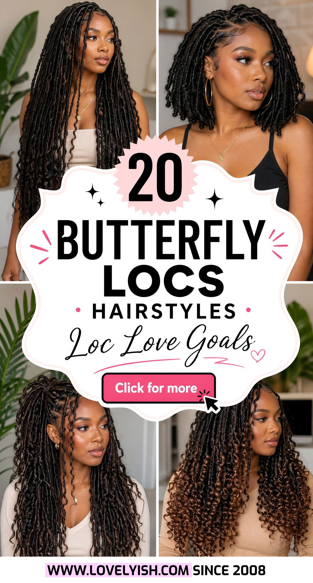 20 Stunning Butterfly Locs Hairstyles to Inspire Your Look - 20 Stunning Butterfly Locs Hairstyles to Inspire Your Look